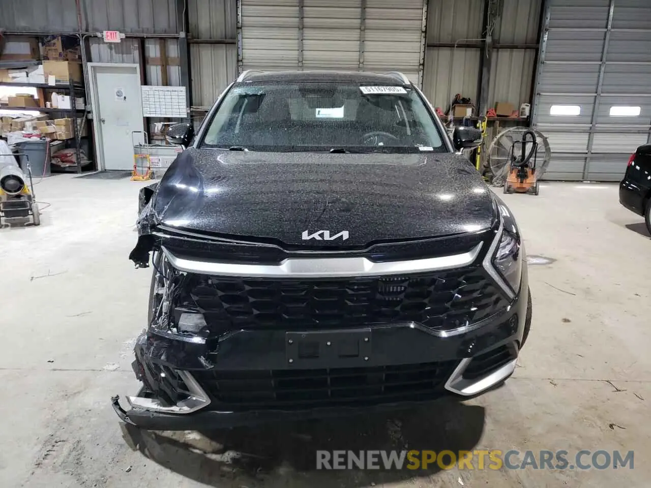 5 fotografías del automóvil dañado KNDPVCAG3P7067304 KIA SPORTAGE 2023
