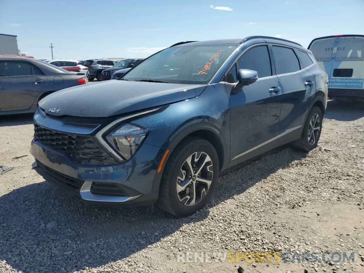 1 fotografías del automóvil dañado KNDPVCAG6P7015259 KIA SPORTAGE 2023