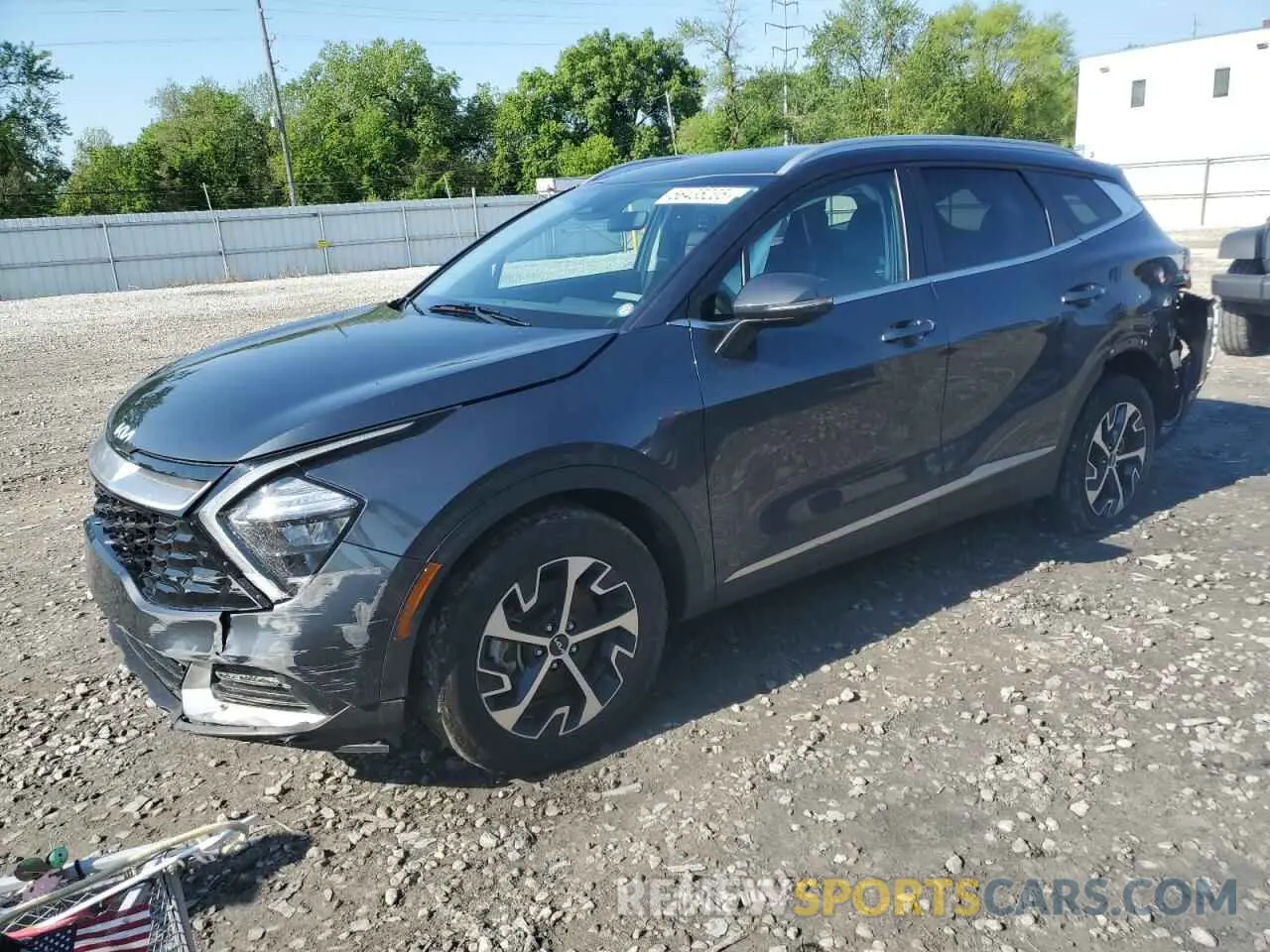 1 fotografías del automóvil dañado KNDPVCAG8P7088620 KIA SPORTAGE 2023