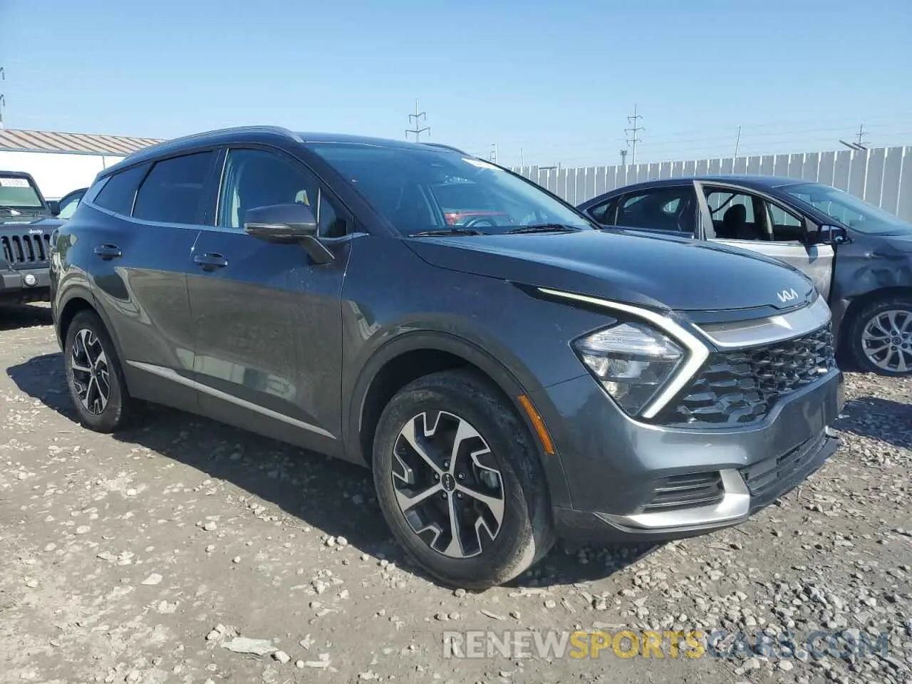 4 fotografías del automóvil dañado KNDPVCAG8P7088620 KIA SPORTAGE 2023