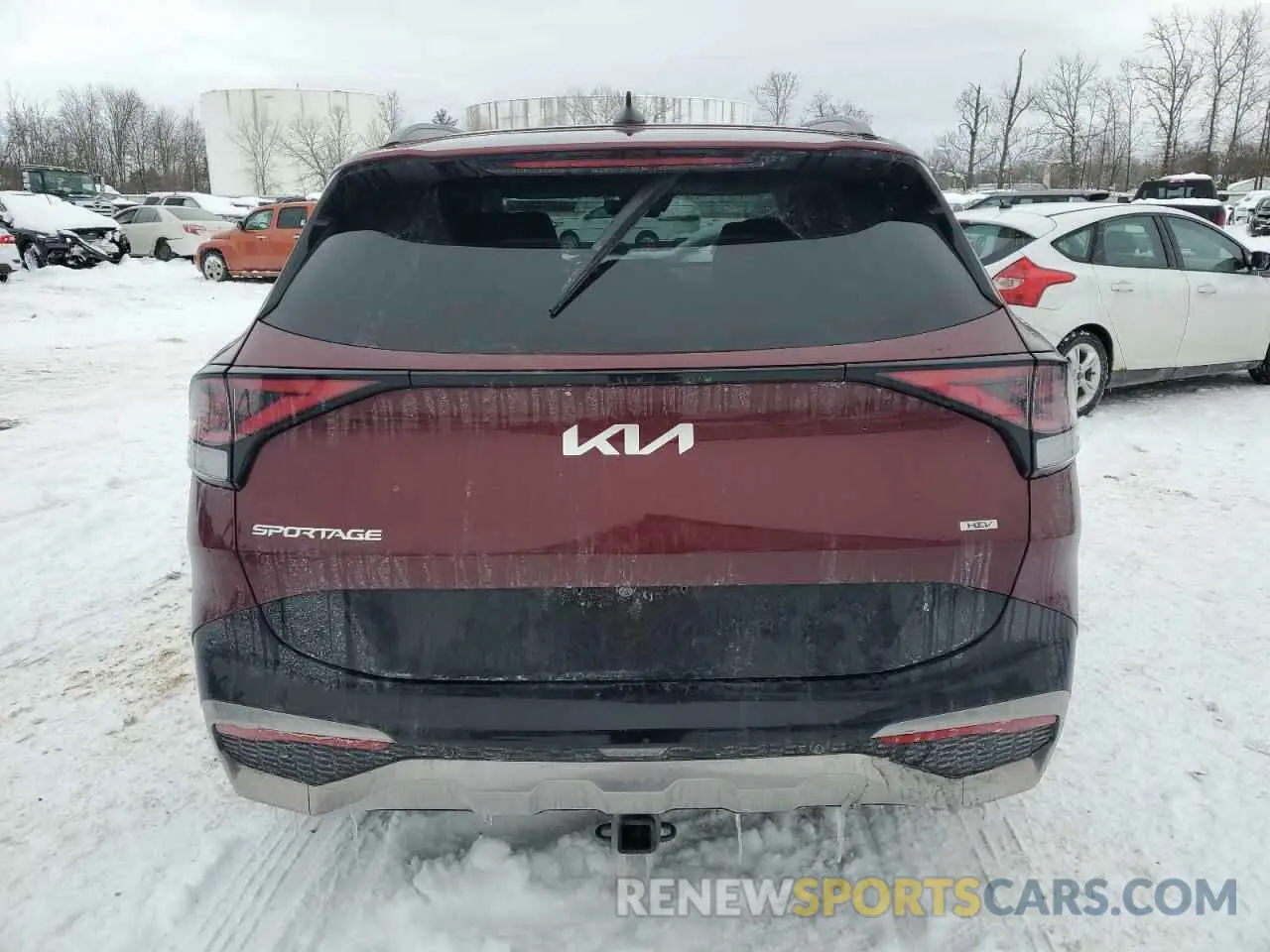 6 fotografías del automóvil dañado KNDPXCAG4P7031809 KIA SPORTAGE 2023