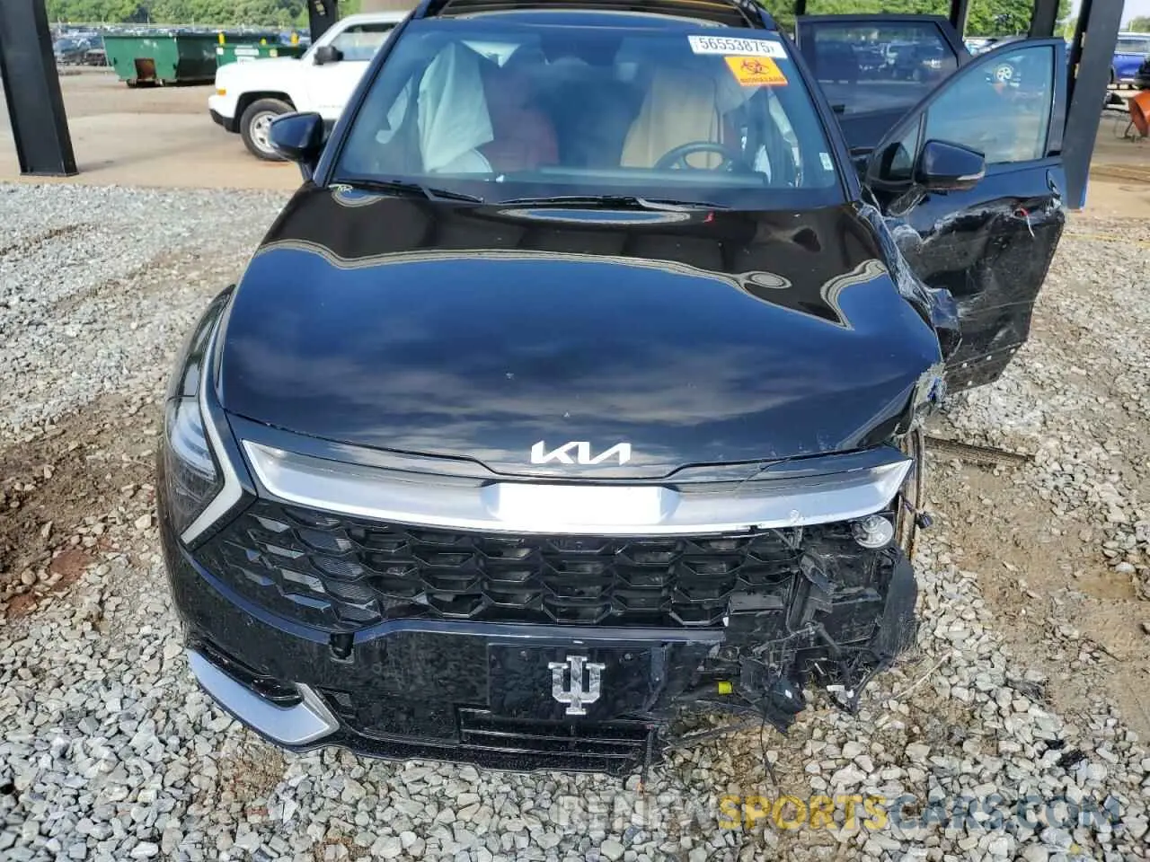 12 fotografías del automóvil dañado KNDPXCAG4P7037500 KIA SPORTAGE 2023