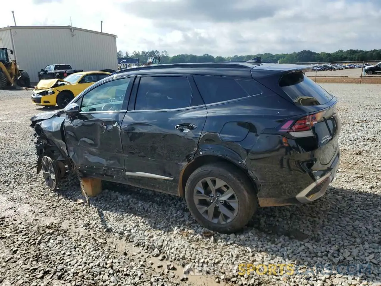 2 fotografías del automóvil dañado KNDPXCAG4P7037500 KIA SPORTAGE 2023