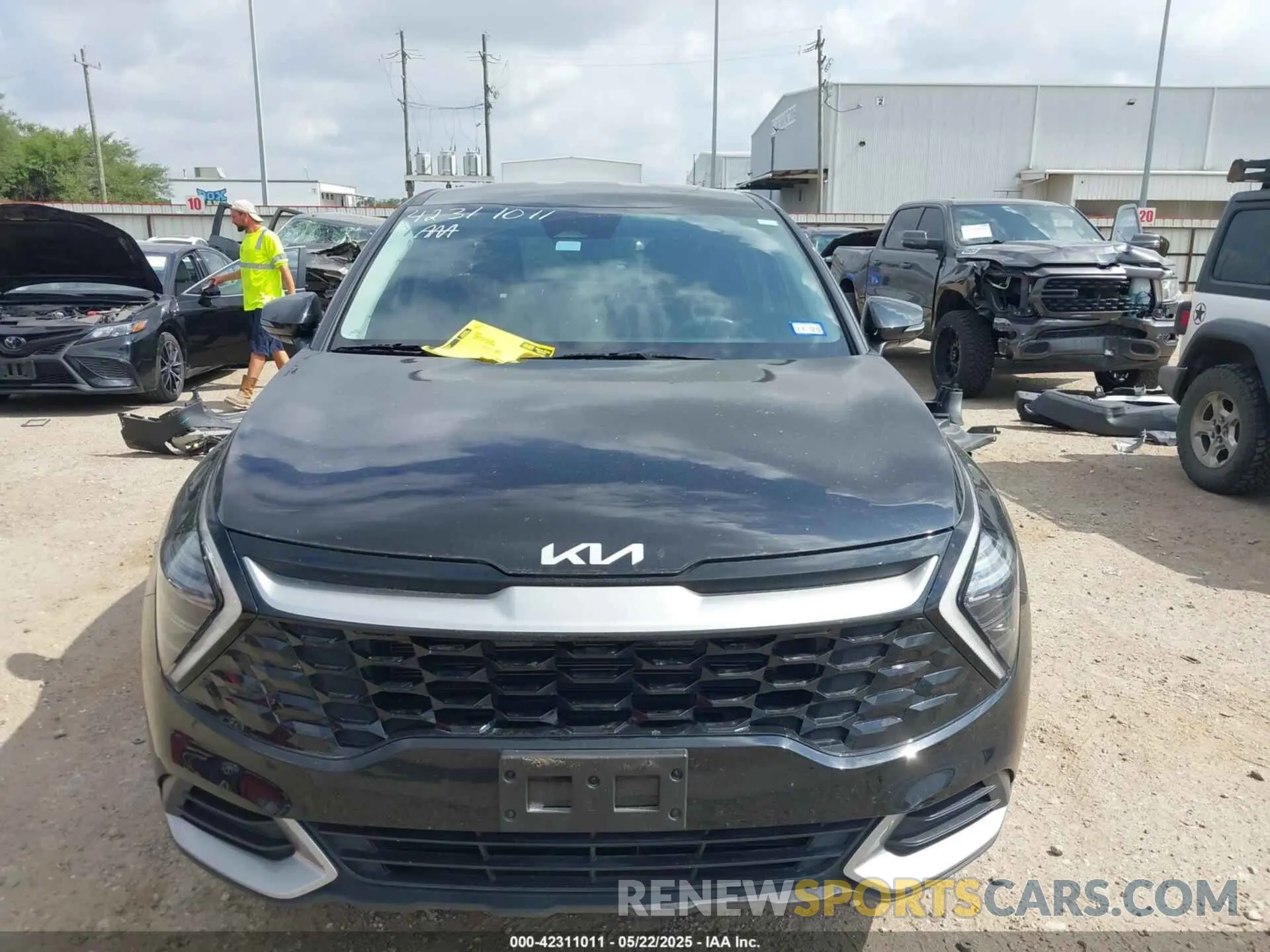 13 fotografías del automóvil dañado 5XYK33DF0RG166607 KIA SPORTAGE 2024