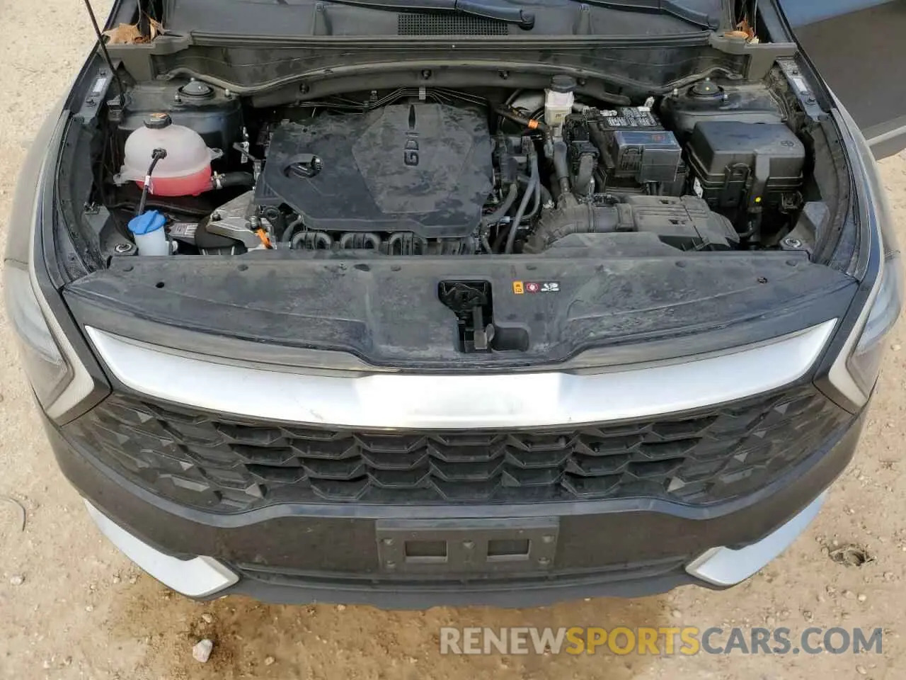 12 fotografías del automóvil dañado 5XYK33DF0RG181740 KIA SPORTAGE 2024