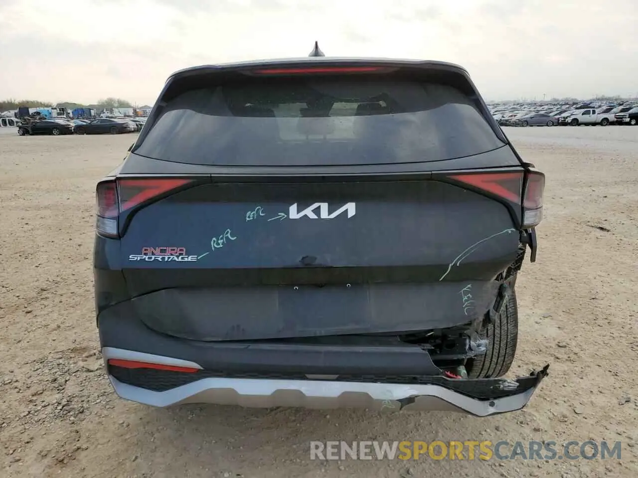 6 fotografías del automóvil dañado 5XYK33DF0RG181740 KIA SPORTAGE 2024