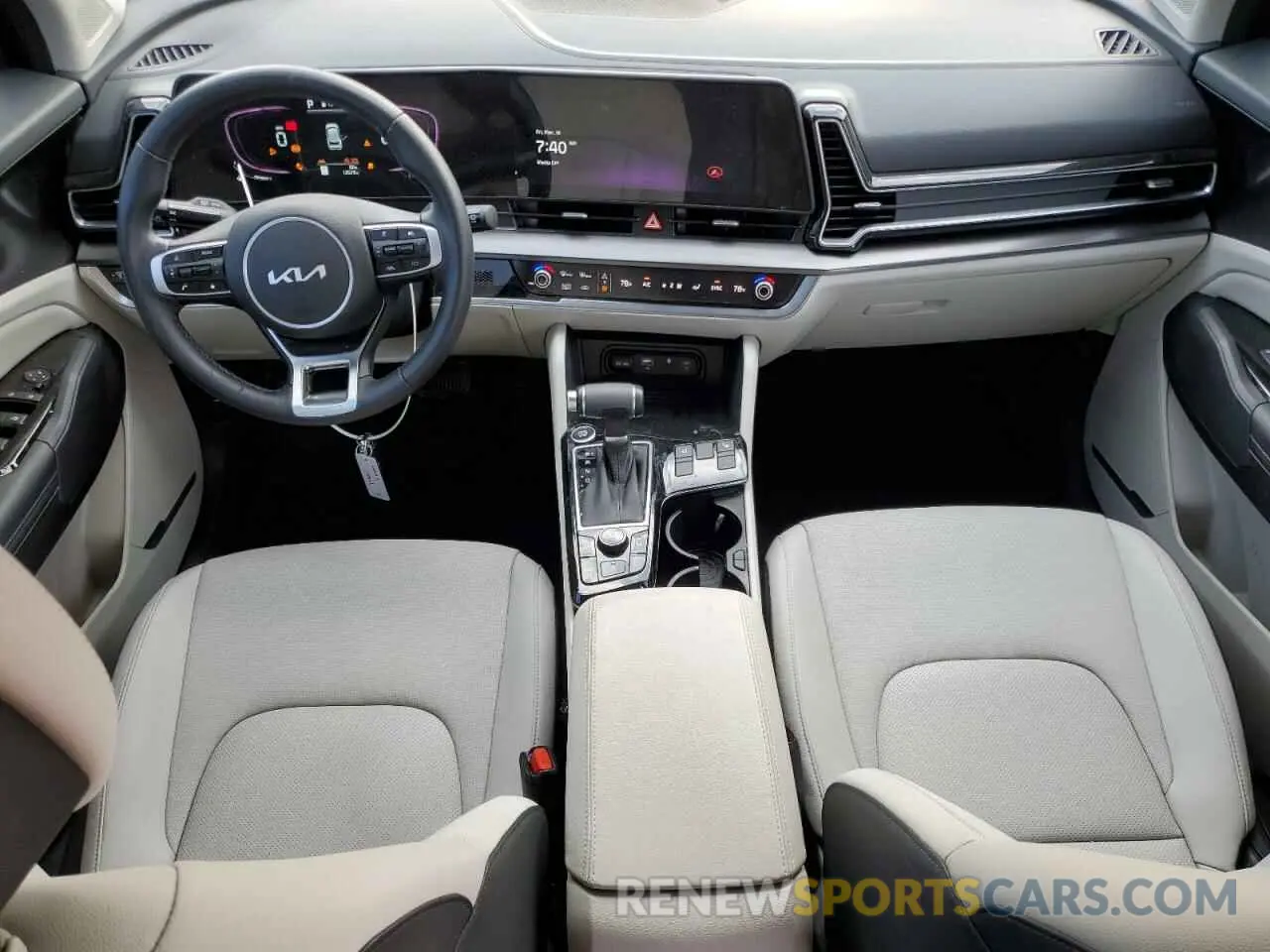 8 fotografías del automóvil dañado 5XYK33DF0RG181740 KIA SPORTAGE 2024