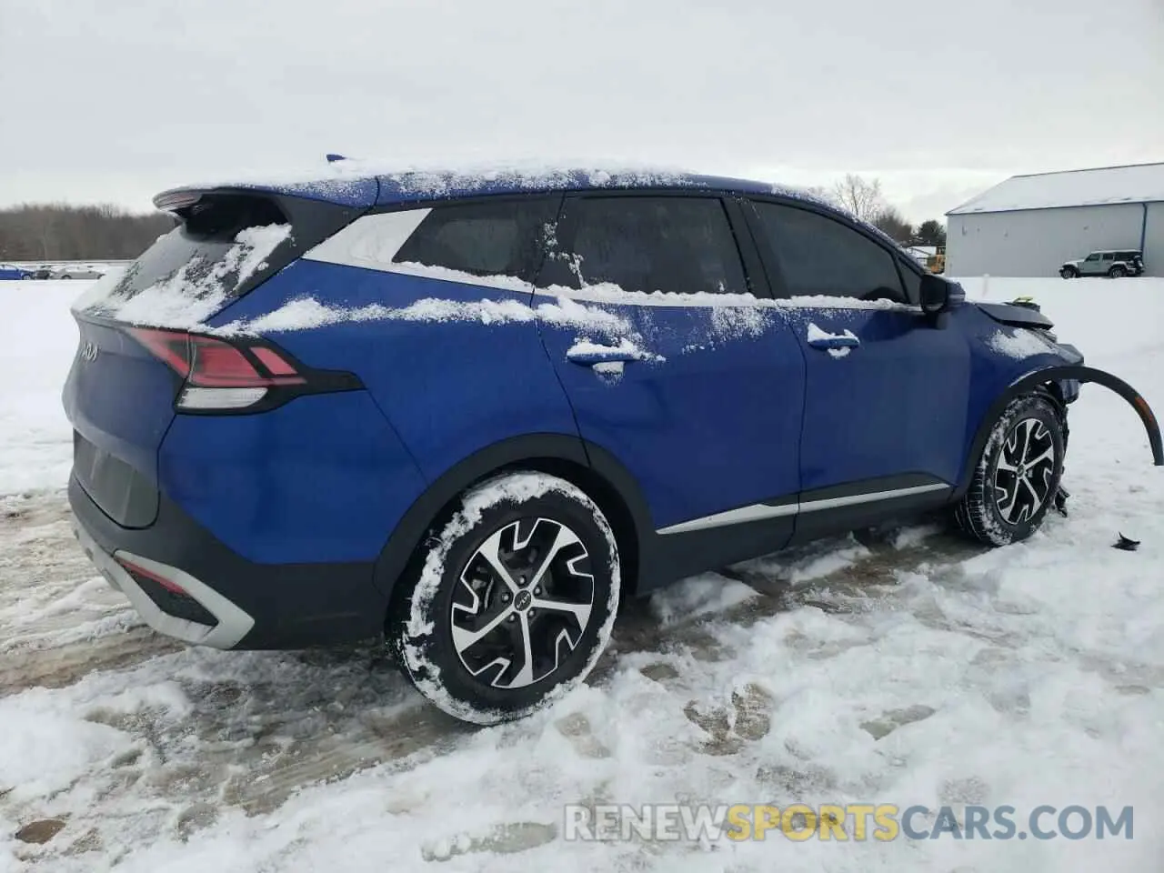 3 fotografías del automóvil dañado 5XYK33DF0RG207530 KIA SPORTAGE 2024