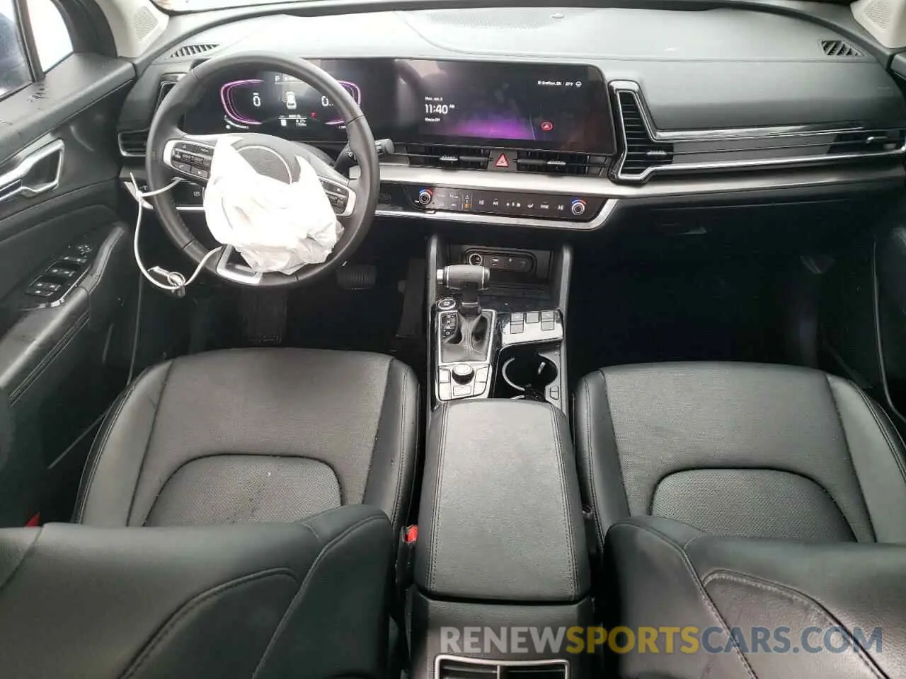 8 fotografías del automóvil dañado 5XYK33DF0RG207530 KIA SPORTAGE 2024