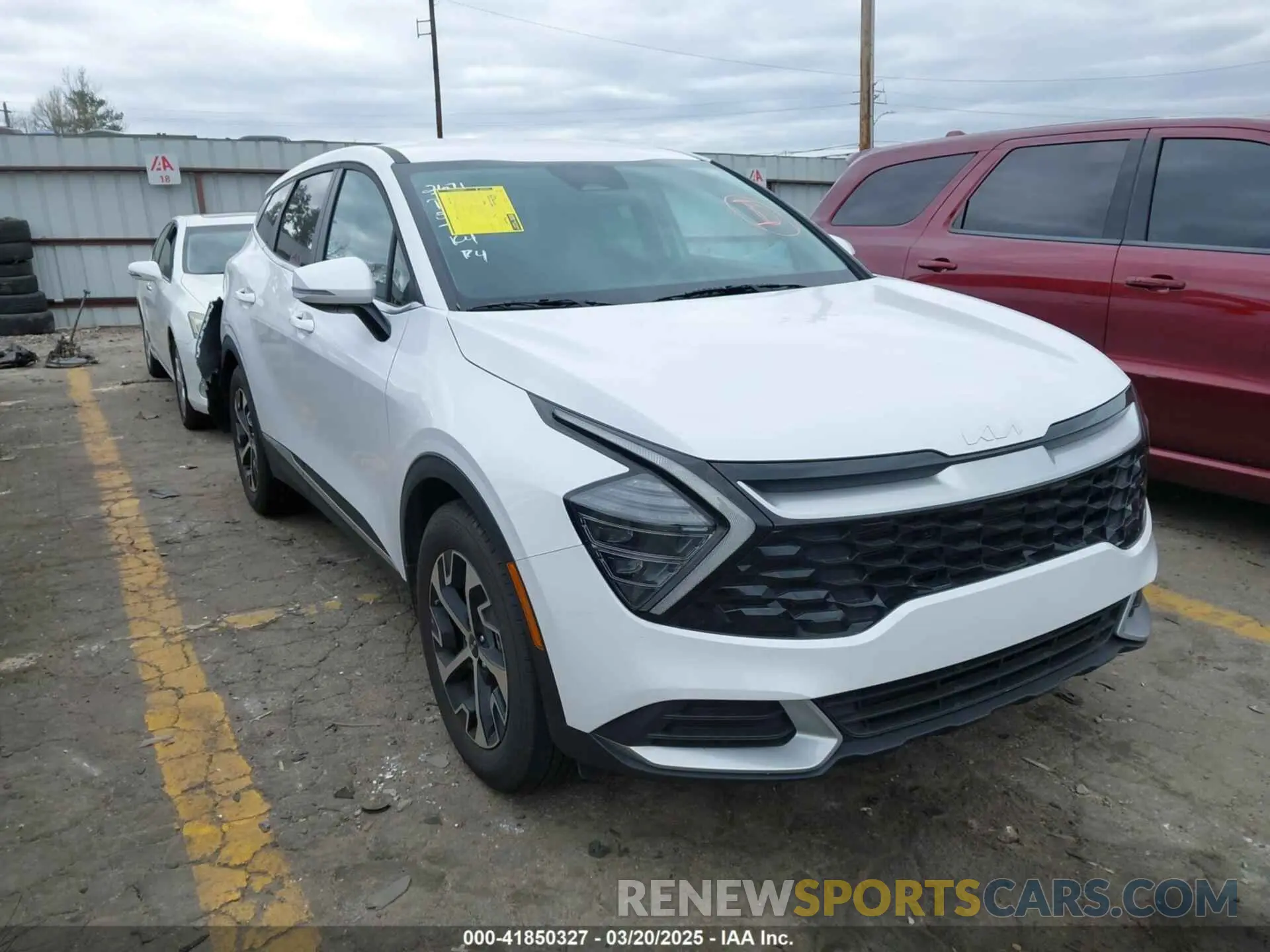 1 fotografías del automóvil dañado 5XYK33DF0RG232671 KIA SPORTAGE 2024