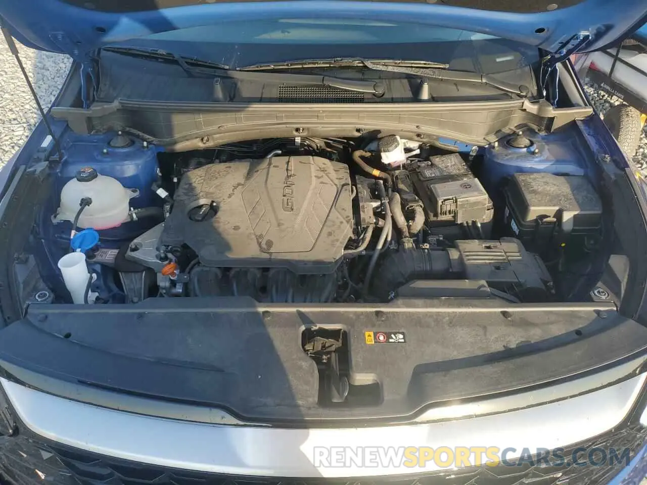 12 fotografías del automóvil dañado 5XYK33DF1RG153509 KIA SPORTAGE 2024