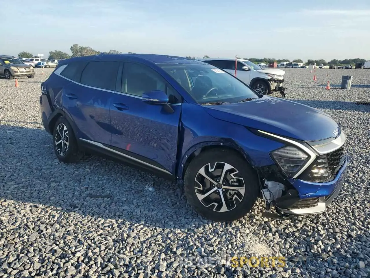 4 fotografías del automóvil dañado 5XYK33DF1RG153509 KIA SPORTAGE 2024