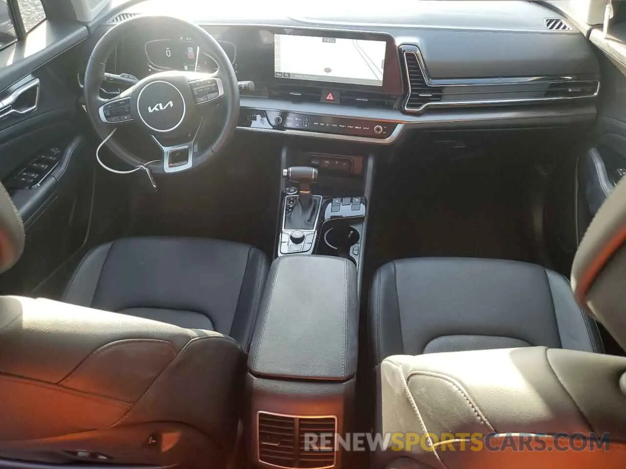 8 fotografías del automóvil dañado 5XYK33DF1RG153509 KIA SPORTAGE 2024