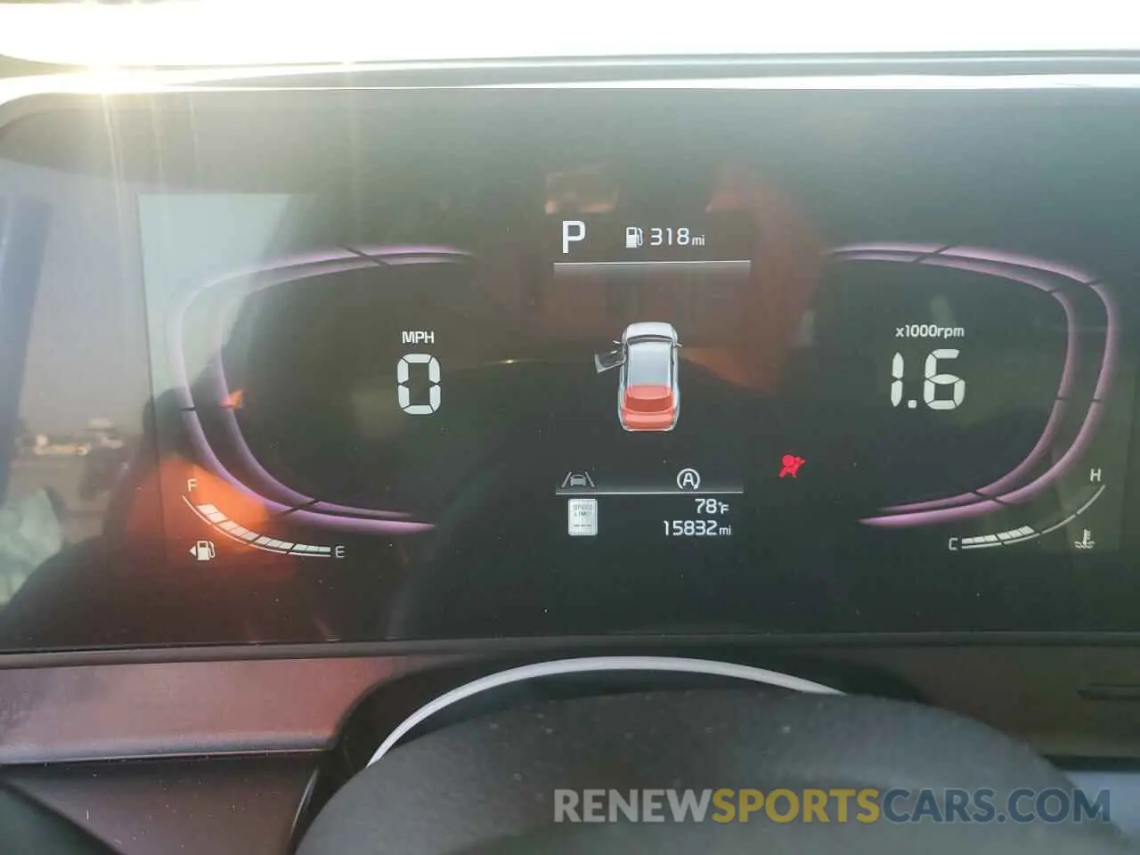 9 fotografías del automóvil dañado 5XYK33DF1RG153509 KIA SPORTAGE 2024