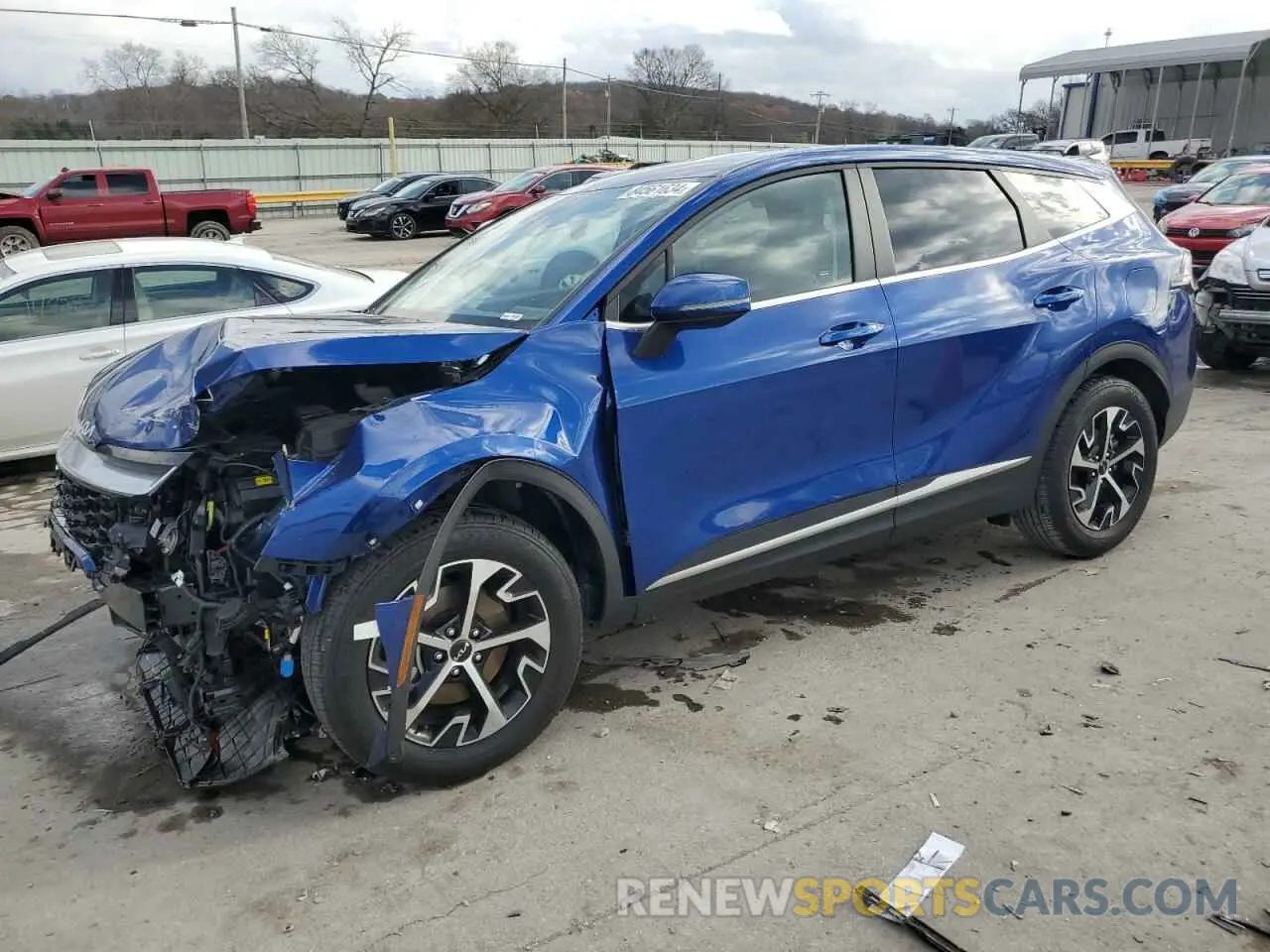 1 fotografías del automóvil dañado 5XYK33DF1RG198840 KIA SPORTAGE 2024