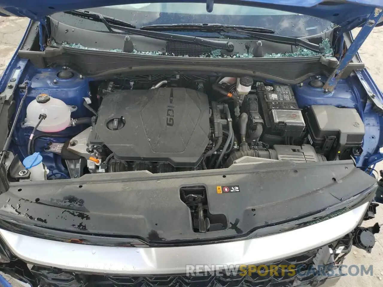 12 fotografías del automóvil dañado 5XYK33DF1RG198840 KIA SPORTAGE 2024