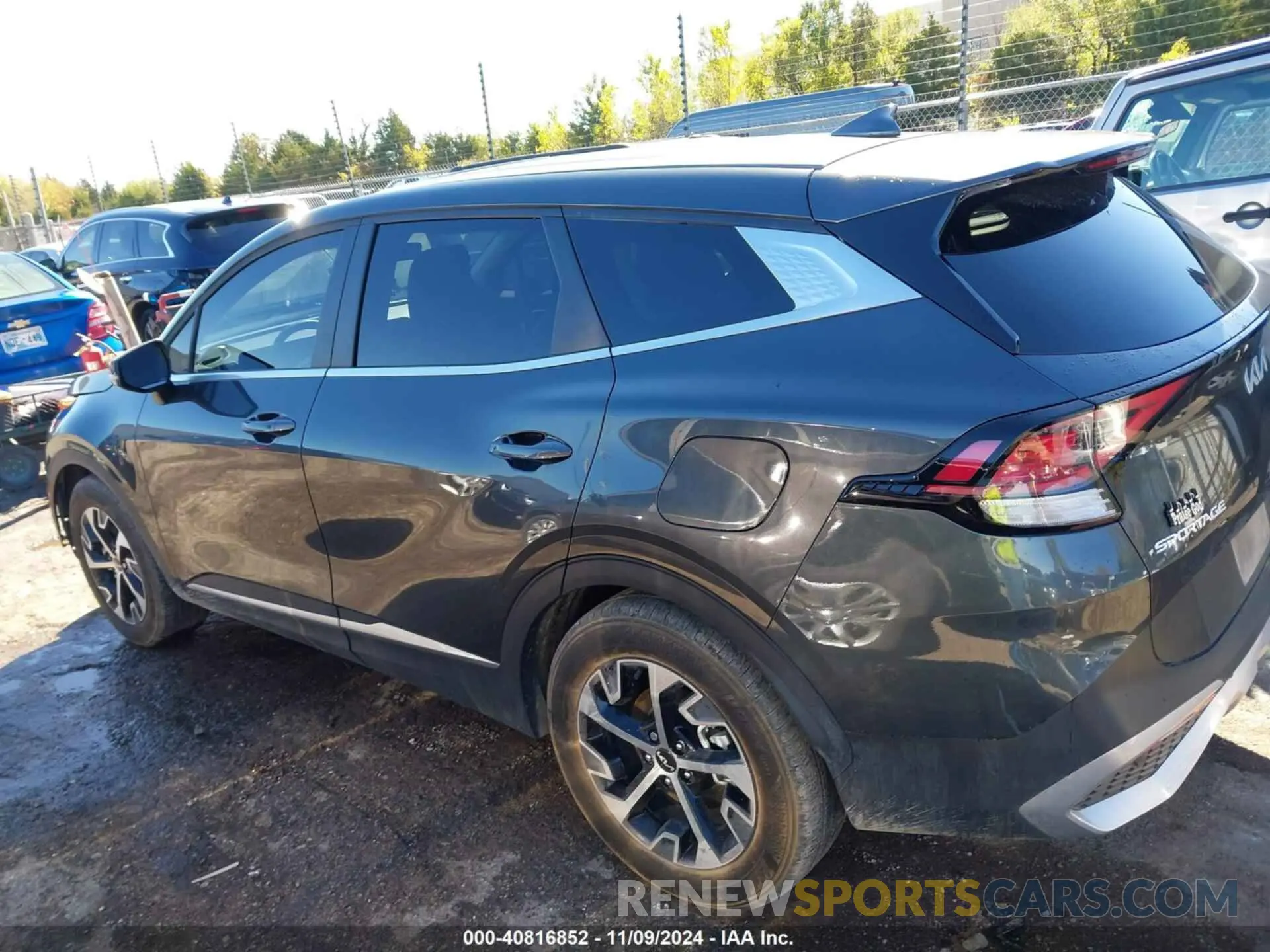 15 fotografías del automóvil dañado 5XYK33DF1RG208105 KIA SPORTAGE 2024