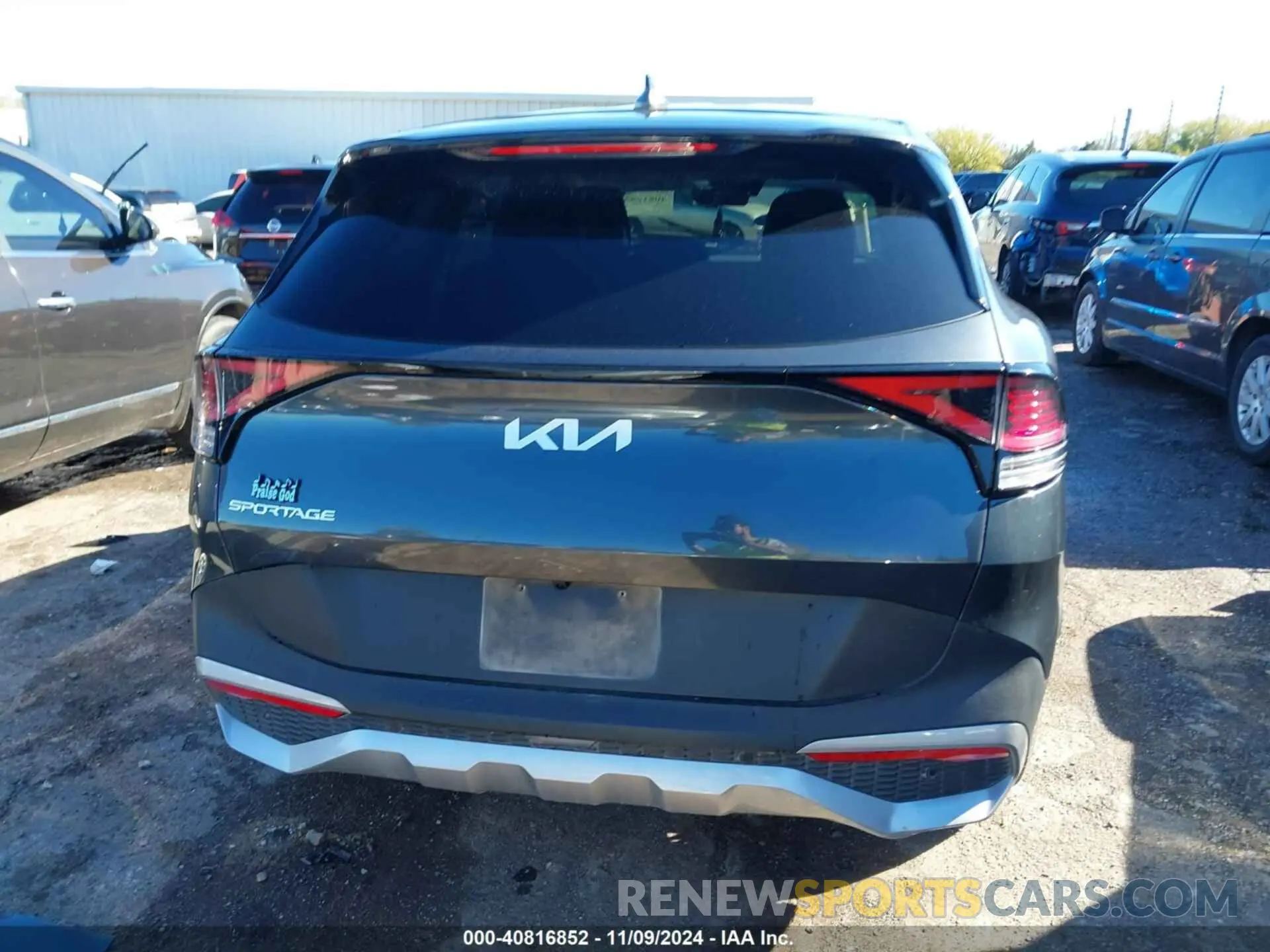 17 fotografías del automóvil dañado 5XYK33DF1RG208105 KIA SPORTAGE 2024