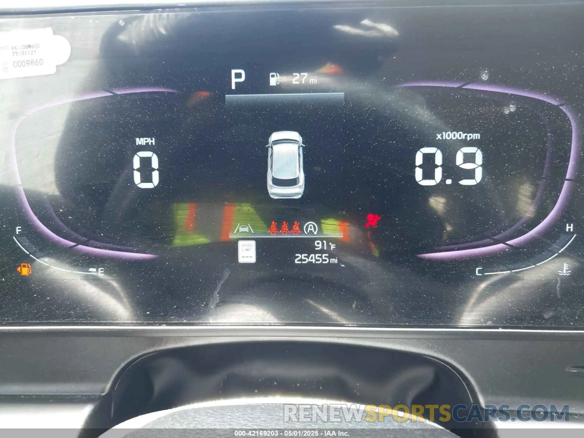 7 fotografías del automóvil dañado 5XYK33DF2RG143393 KIA SPORTAGE 2024