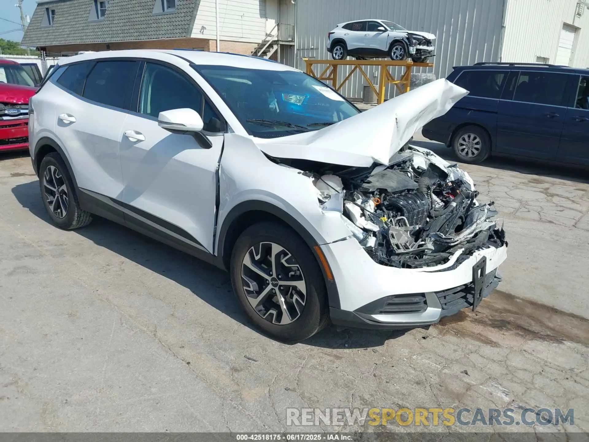 1 fotografías del automóvil dañado 5XYK33DF2RG178127 KIA SPORTAGE 2024