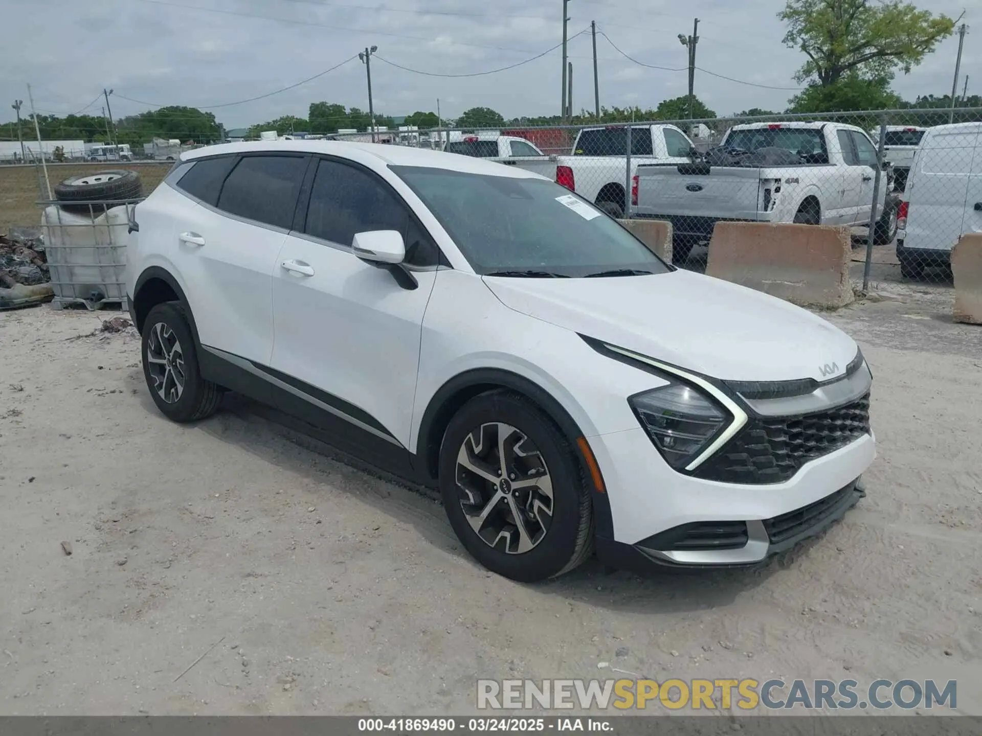1 fotografías del automóvil dañado 5XYK33DF2RG197664 KIA SPORTAGE 2024