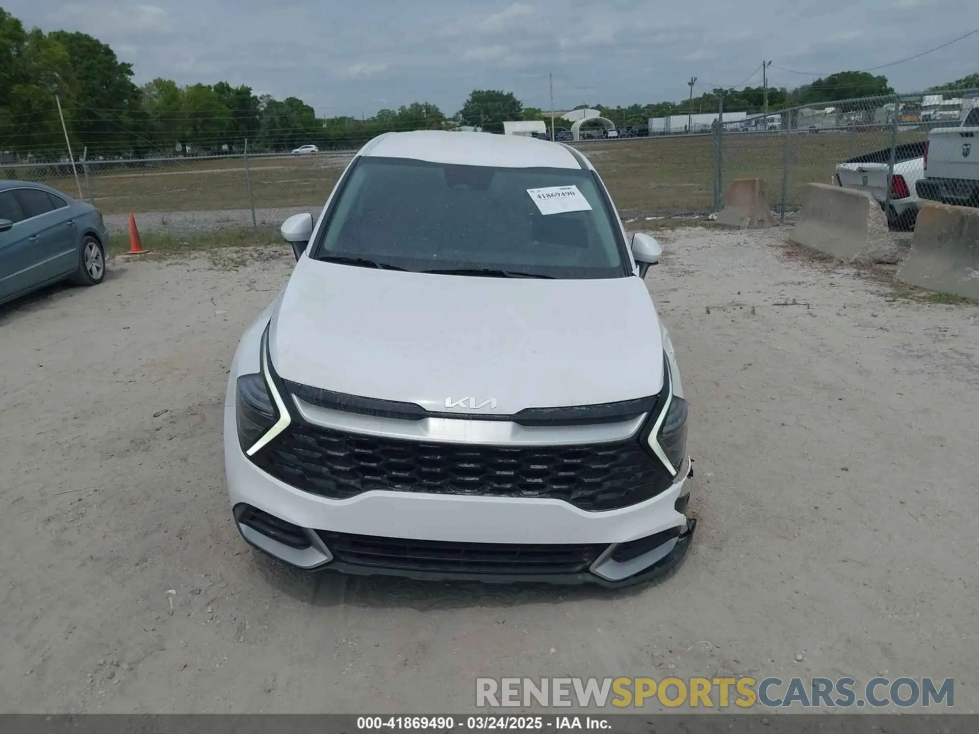 12 fotografías del automóvil dañado 5XYK33DF2RG197664 KIA SPORTAGE 2024