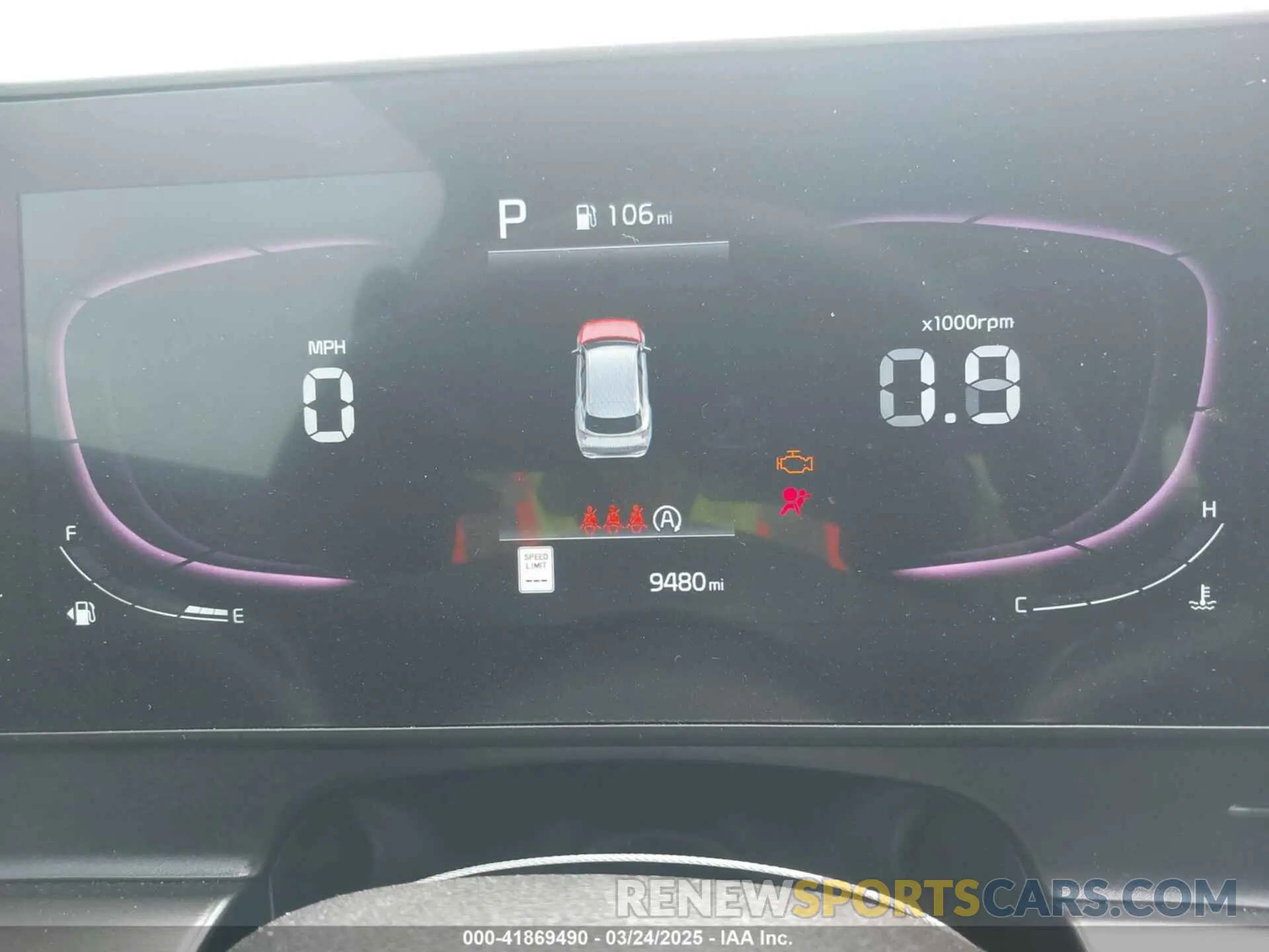 7 fotografías del automóvil dañado 5XYK33DF2RG197664 KIA SPORTAGE 2024