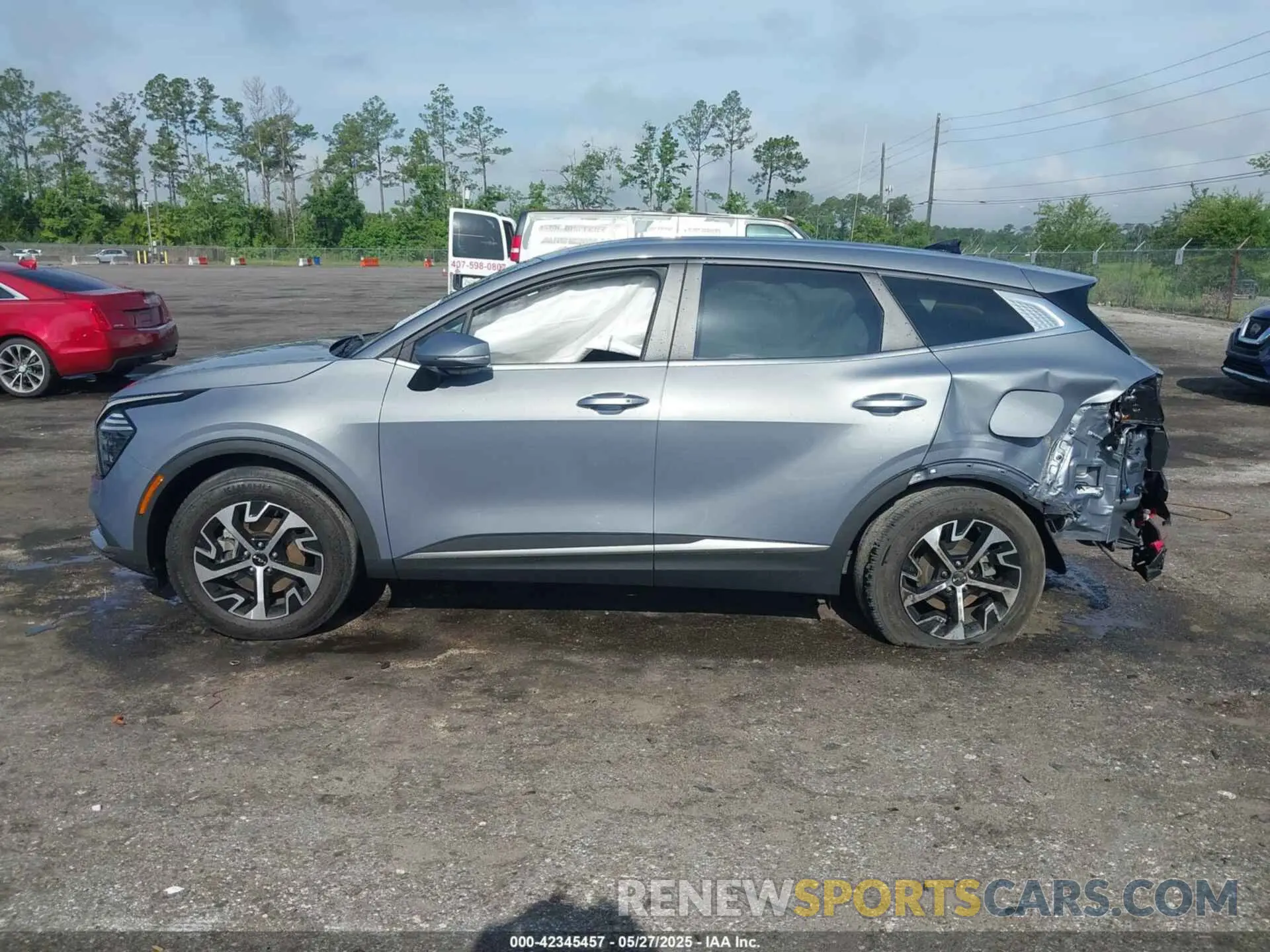14 fotografías del automóvil dañado 5XYK33DF3RG185488 KIA SPORTAGE 2024
