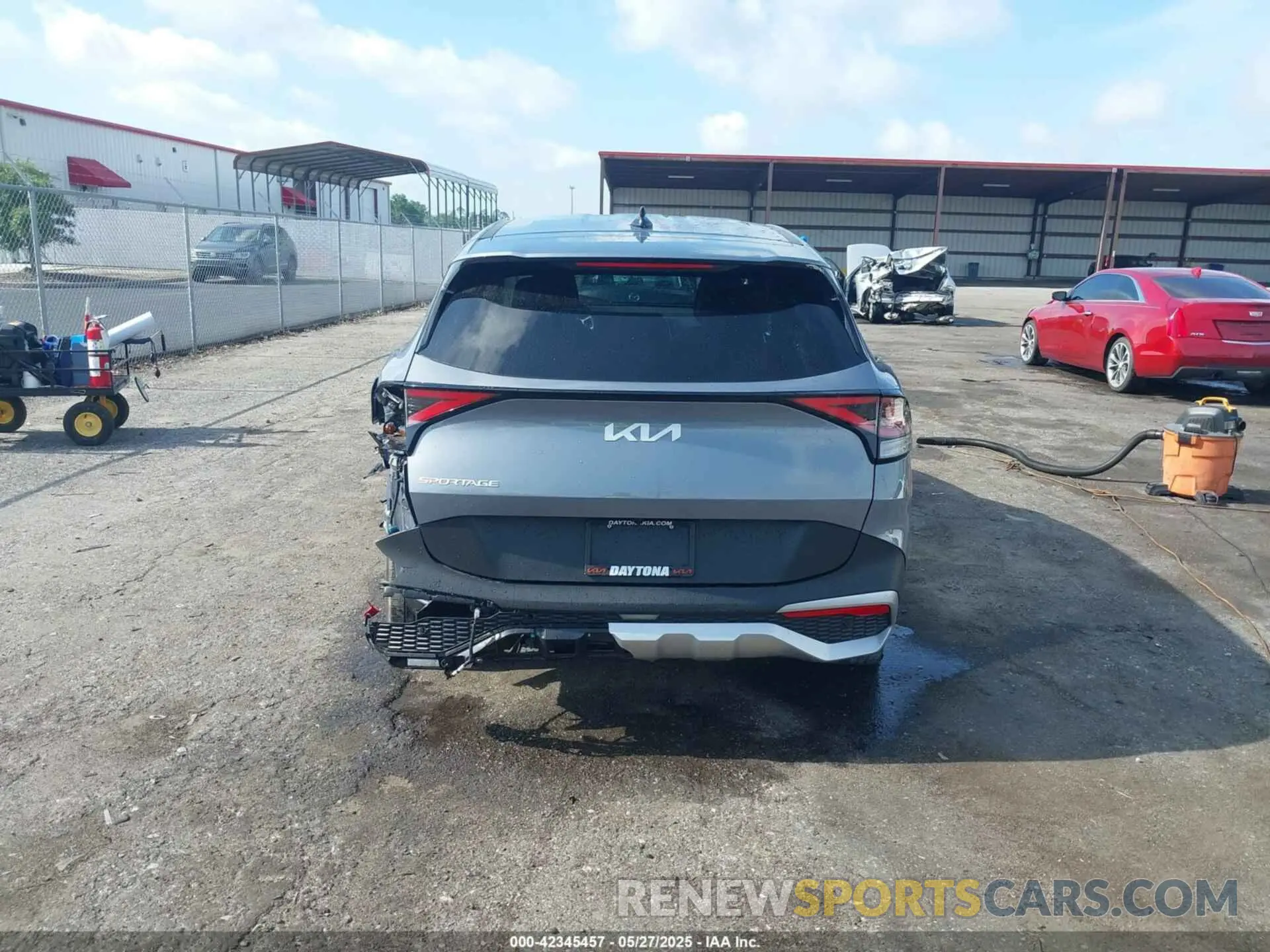 16 fotografías del automóvil dañado 5XYK33DF3RG185488 KIA SPORTAGE 2024