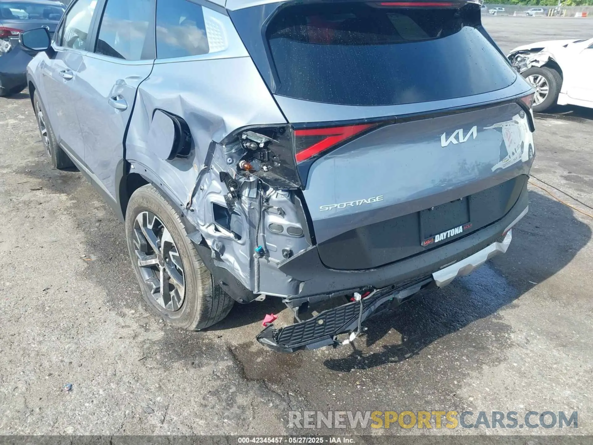 6 fotografías del automóvil dañado 5XYK33DF3RG185488 KIA SPORTAGE 2024