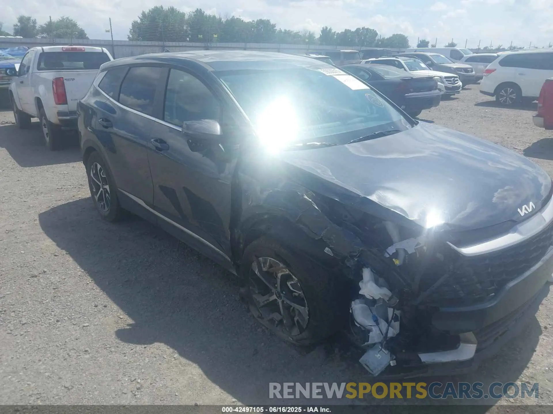 1 fotografías del automóvil dañado 5XYK33DF3RG230350 KIA SPORTAGE 2024