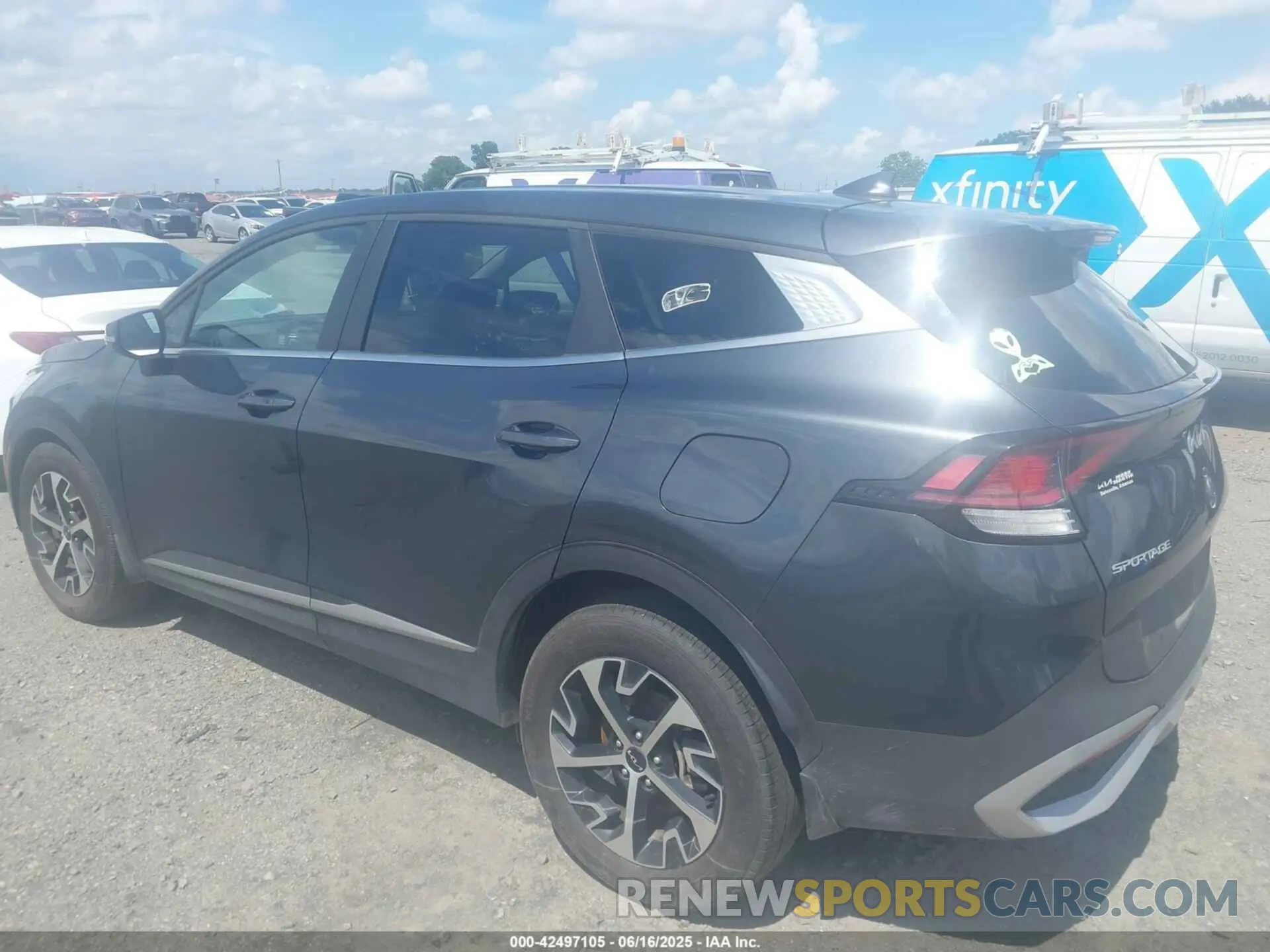 14 fotografías del automóvil dañado 5XYK33DF3RG230350 KIA SPORTAGE 2024