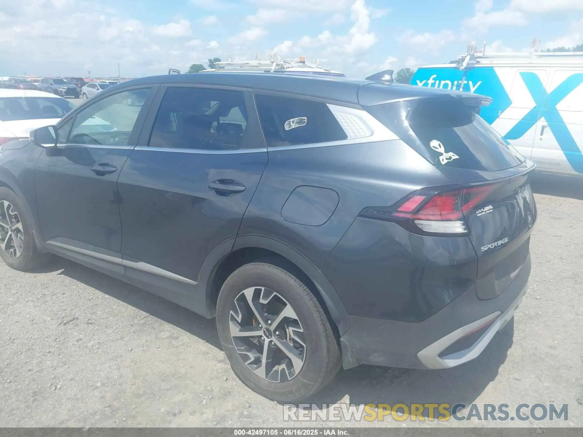 3 fotografías del automóvil dañado 5XYK33DF3RG230350 KIA SPORTAGE 2024