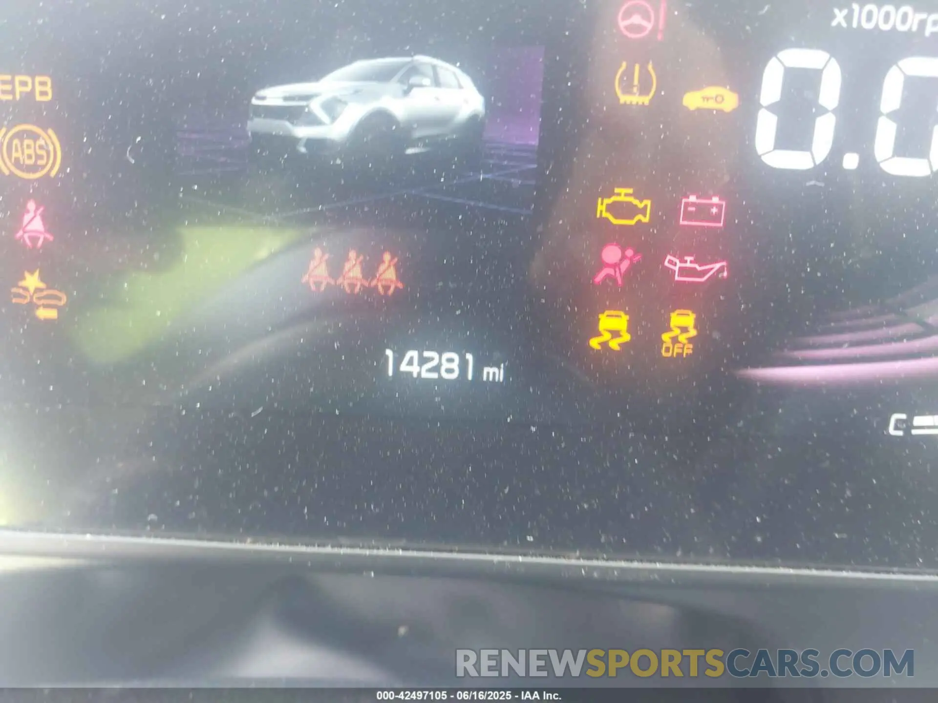 7 fotografías del automóvil dañado 5XYK33DF3RG230350 KIA SPORTAGE 2024