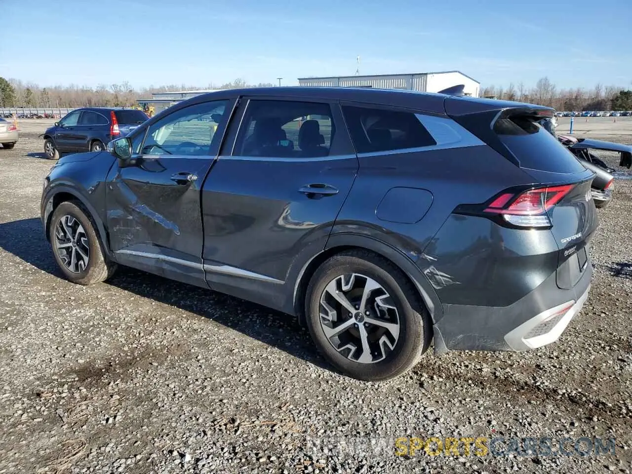 2 fotografías del automóvil dañado 5XYK33DF4RG211144 KIA SPORTAGE 2024