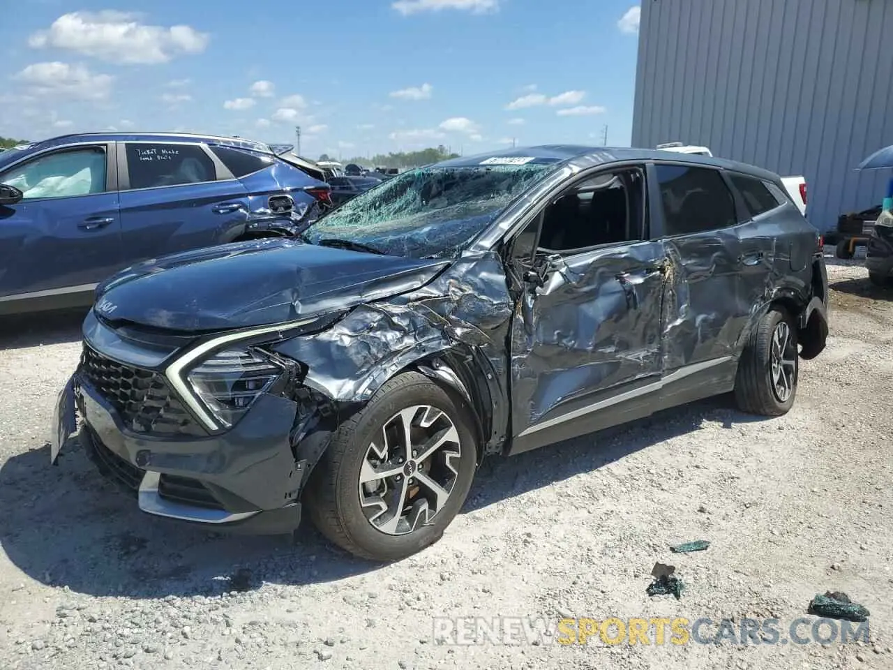 1 fotografías del automóvil dañado 5XYK33DF5RG167428 KIA SPORTAGE 2024