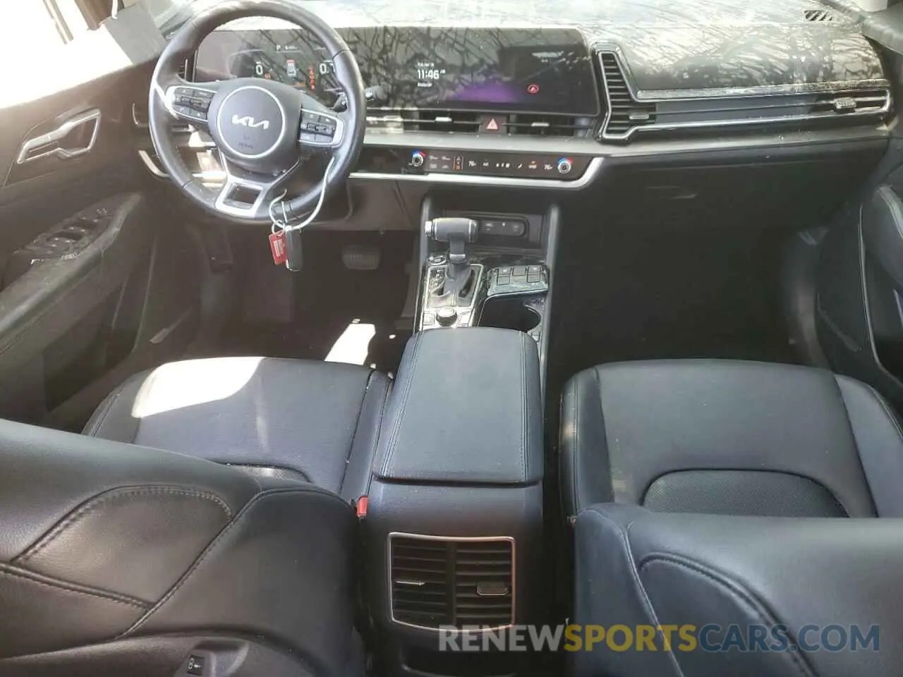 8 fotografías del automóvil dañado 5XYK33DF5RG167428 KIA SPORTAGE 2024