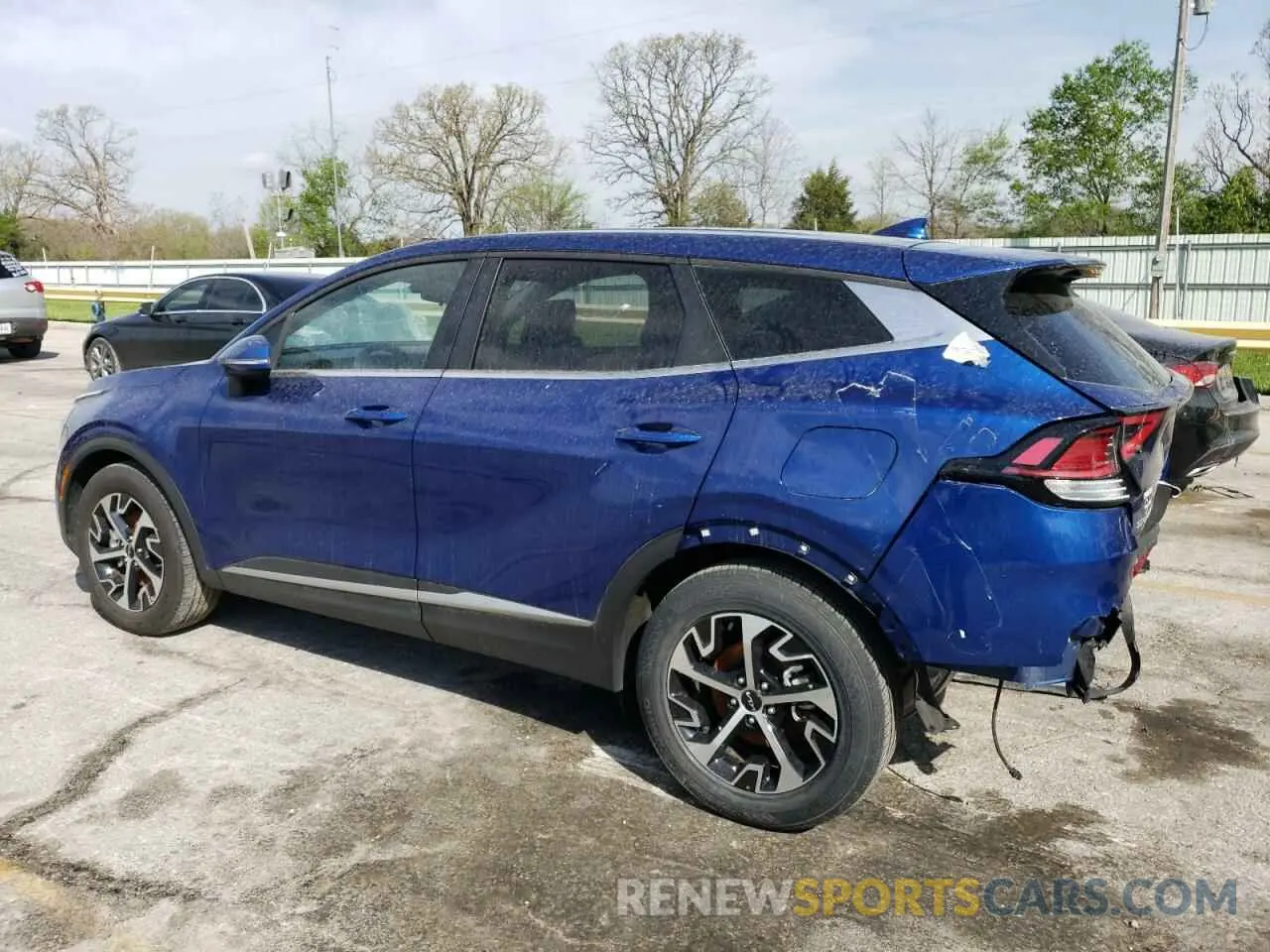 2 fotografías del automóvil dañado 5XYK33DF5RG177523 KIA SPORTAGE 2024