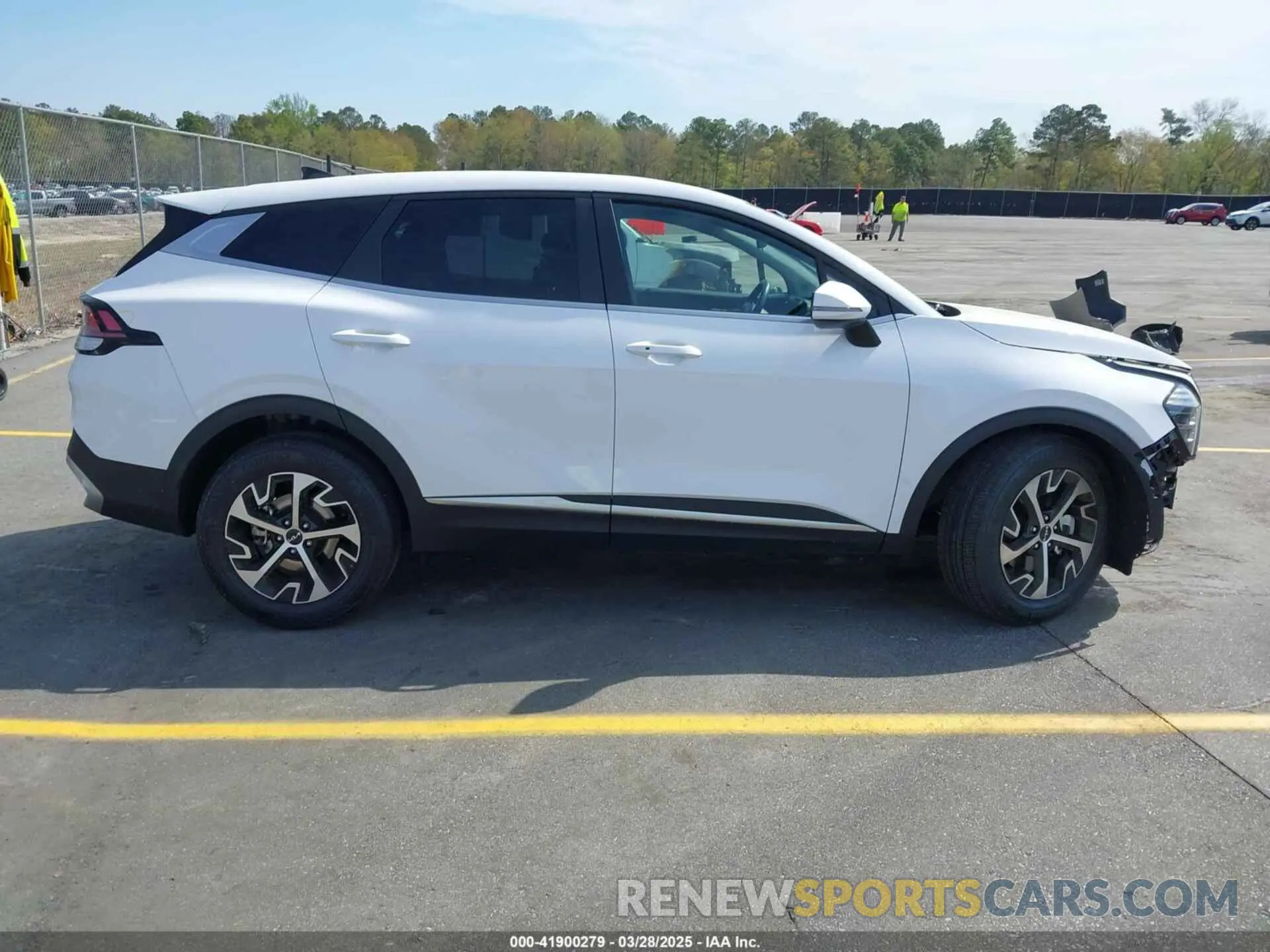 14 fotografías del automóvil dañado 5XYK33DF6RG191219 KIA SPORTAGE 2024