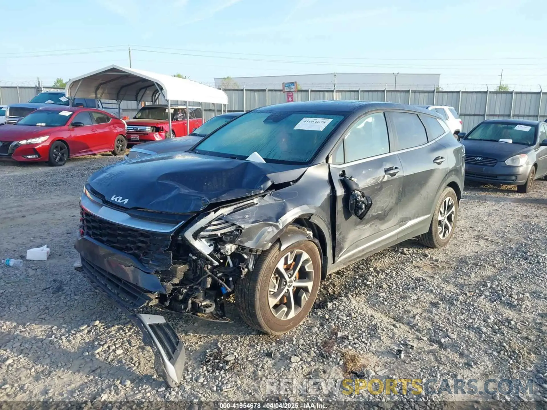 6 fotografías del automóvil dañado 5XYK33DF7RG144202 KIA SPORTAGE 2024