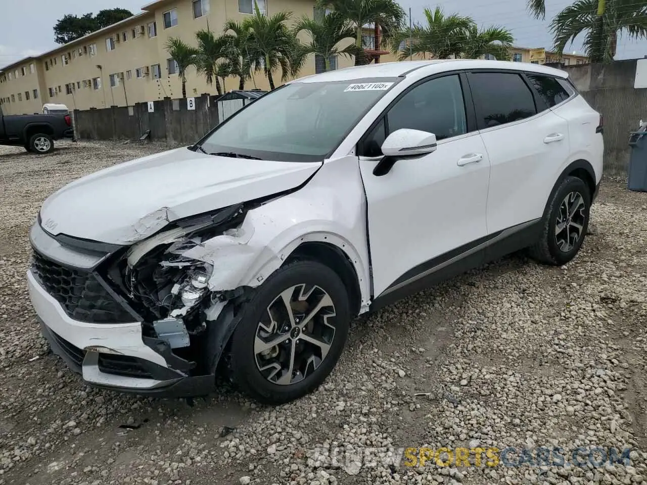1 fotografías del automóvil dañado 5XYK33DF7RG145415 KIA SPORTAGE 2024