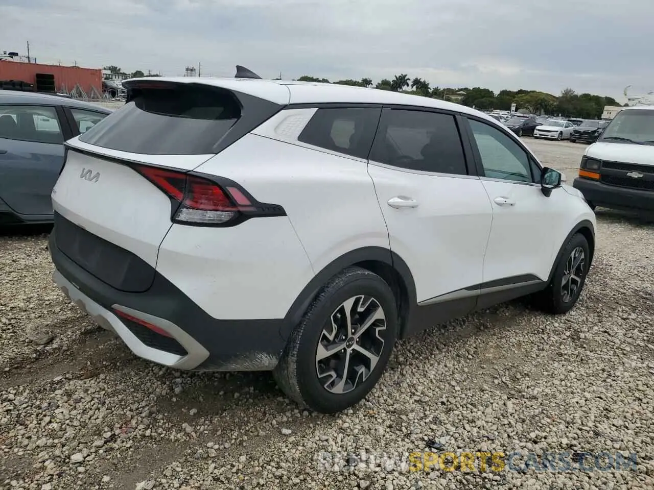 3 fotografías del automóvil dañado 5XYK33DF7RG145415 KIA SPORTAGE 2024