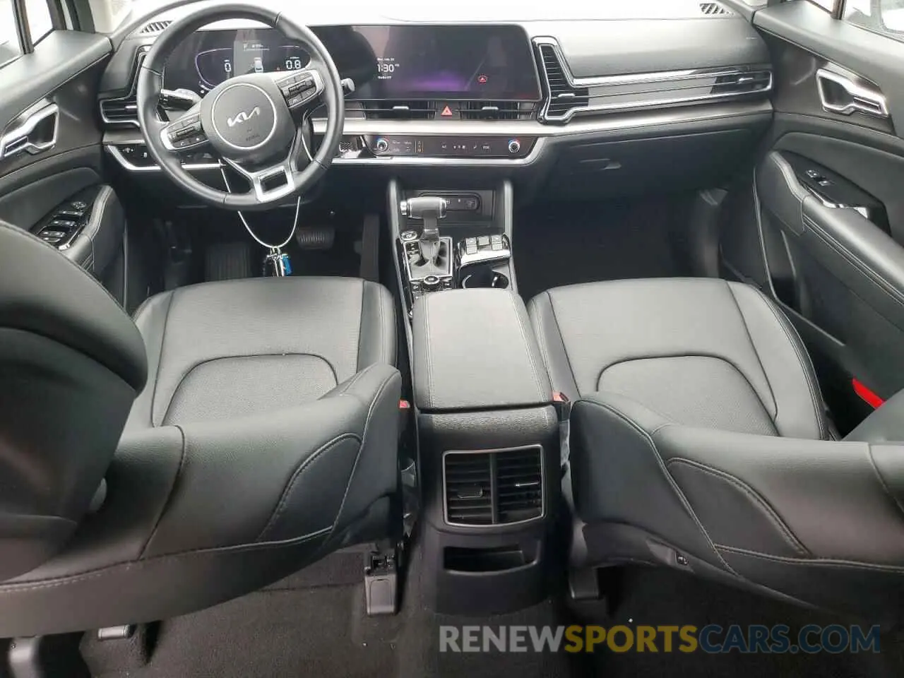 8 fotografías del automóvil dañado 5XYK33DF7RG145415 KIA SPORTAGE 2024