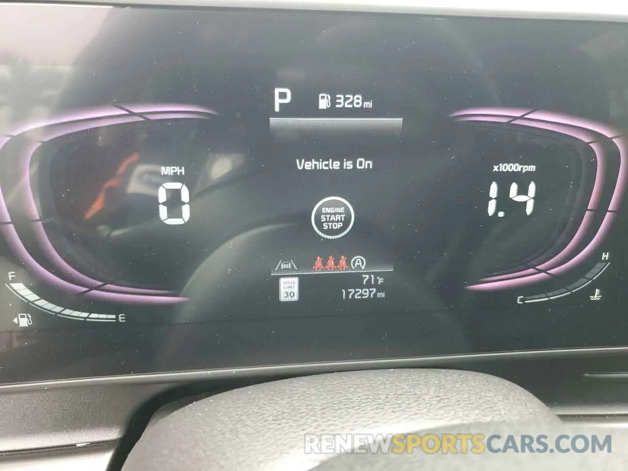 9 fotografías del automóvil dañado 5XYK33DF7RG145415 KIA SPORTAGE 2024