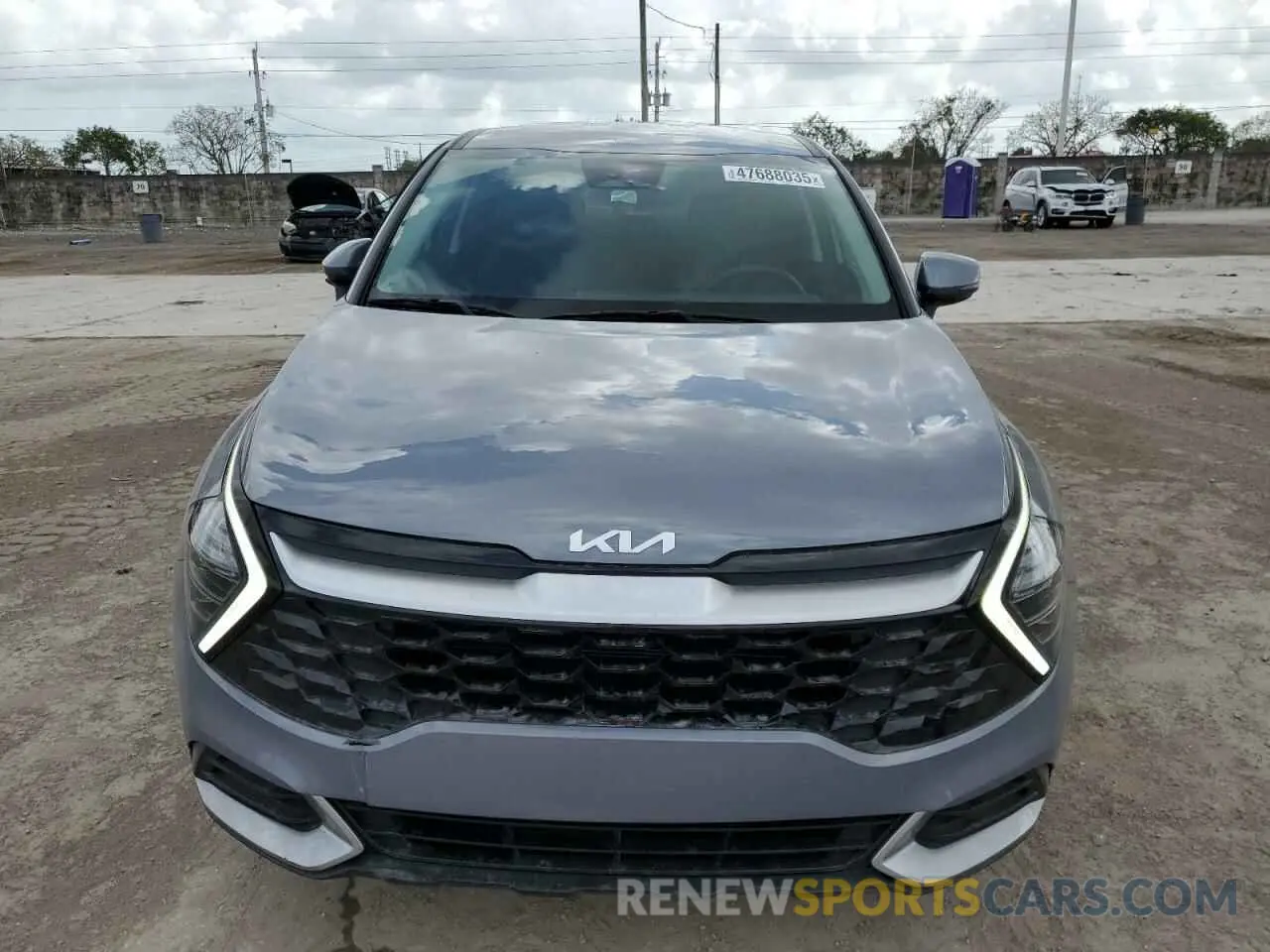 5 fotografías del automóvil dañado 5XYK33DF7RG167883 KIA SPORTAGE 2024