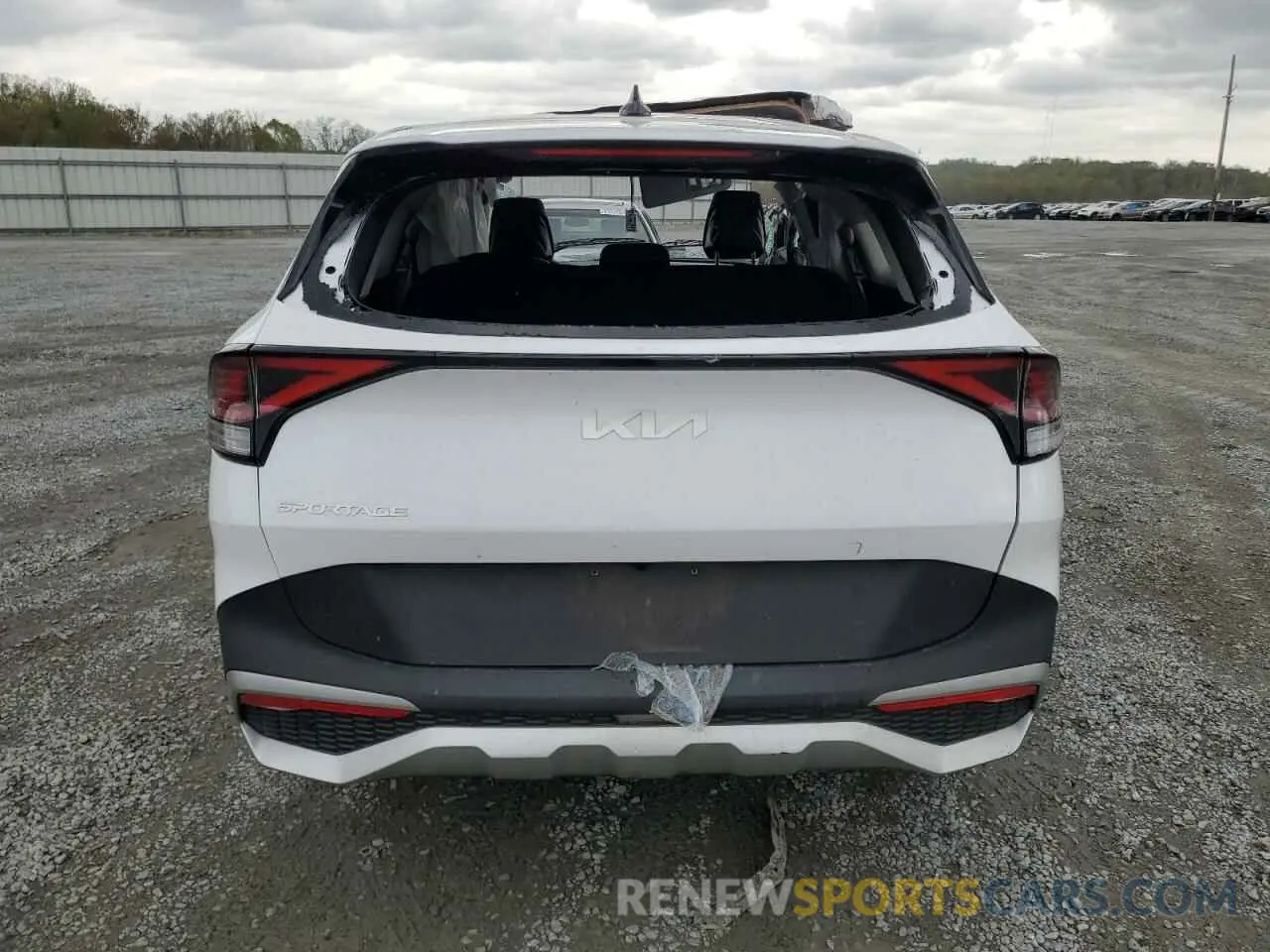 6 fotografías del automóvil dañado 5XYK33DF7RG184280 KIA SPORTAGE 2024