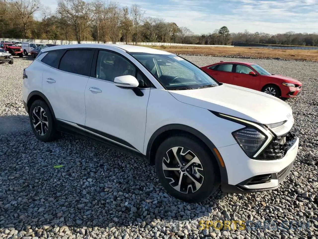 4 fotografías del automóvil dañado 5XYK33DF7RG210358 KIA SPORTAGE 2024