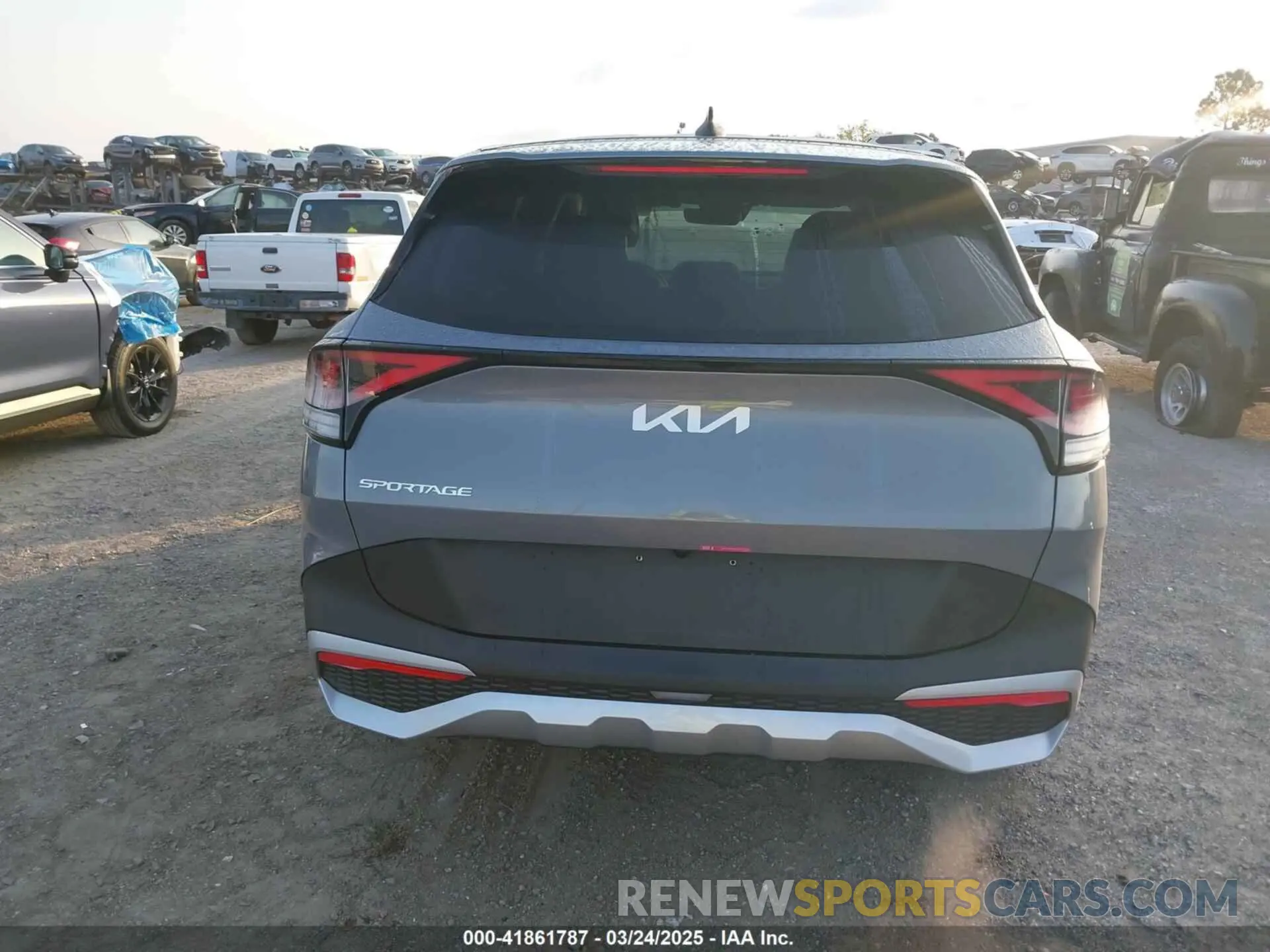 16 fotografías del automóvil dañado 5XYK33DF7RG215608 KIA SPORTAGE 2024