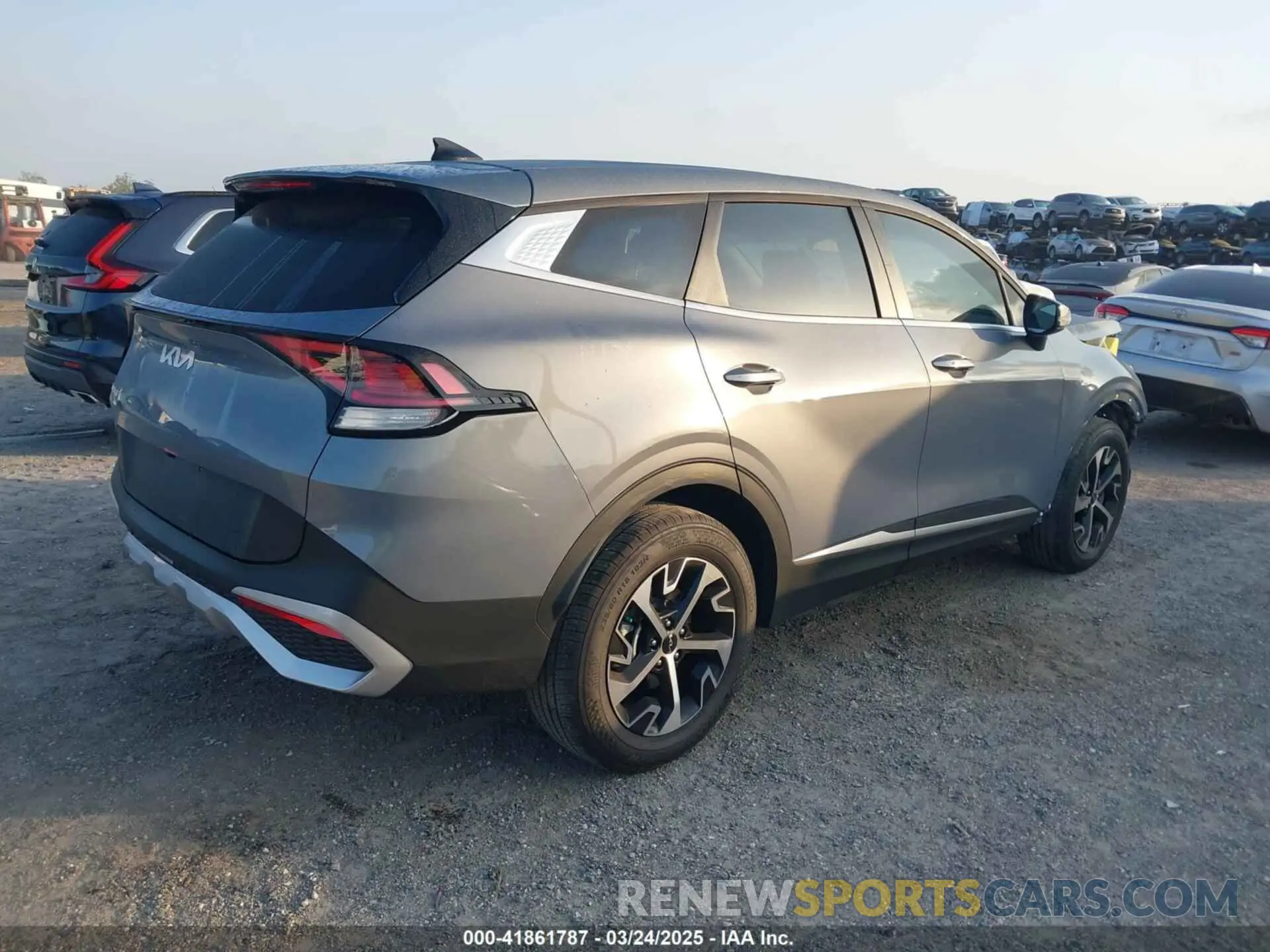 4 fotografías del automóvil dañado 5XYK33DF7RG215608 KIA SPORTAGE 2024