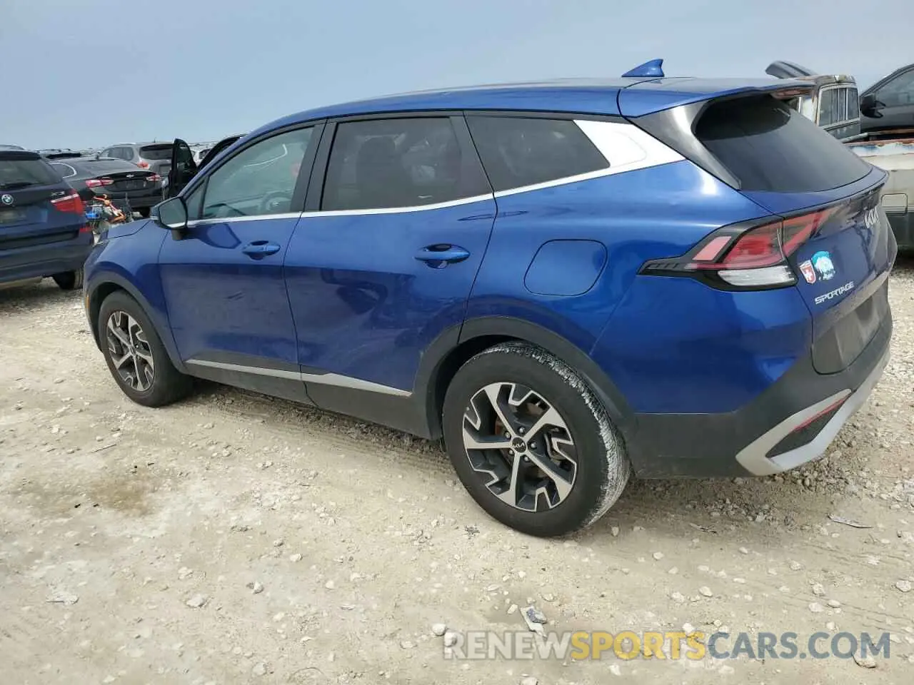2 fotografías del automóvil dañado 5XYK33DF8RG149702 KIA SPORTAGE 2024